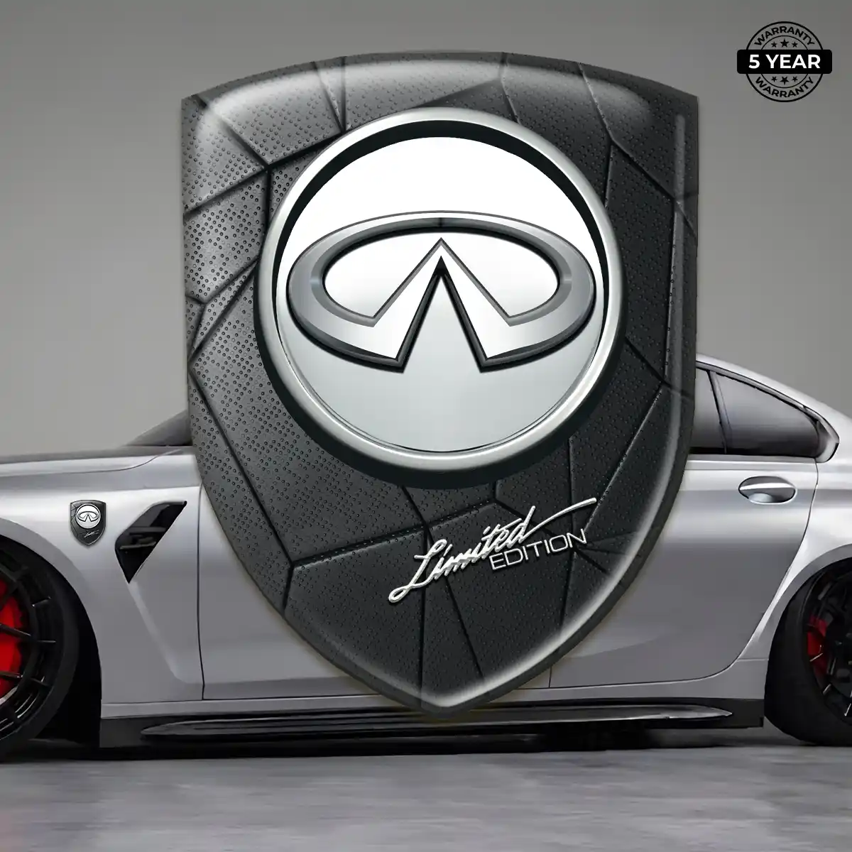Infiniti Logo Sticker Premium Dome