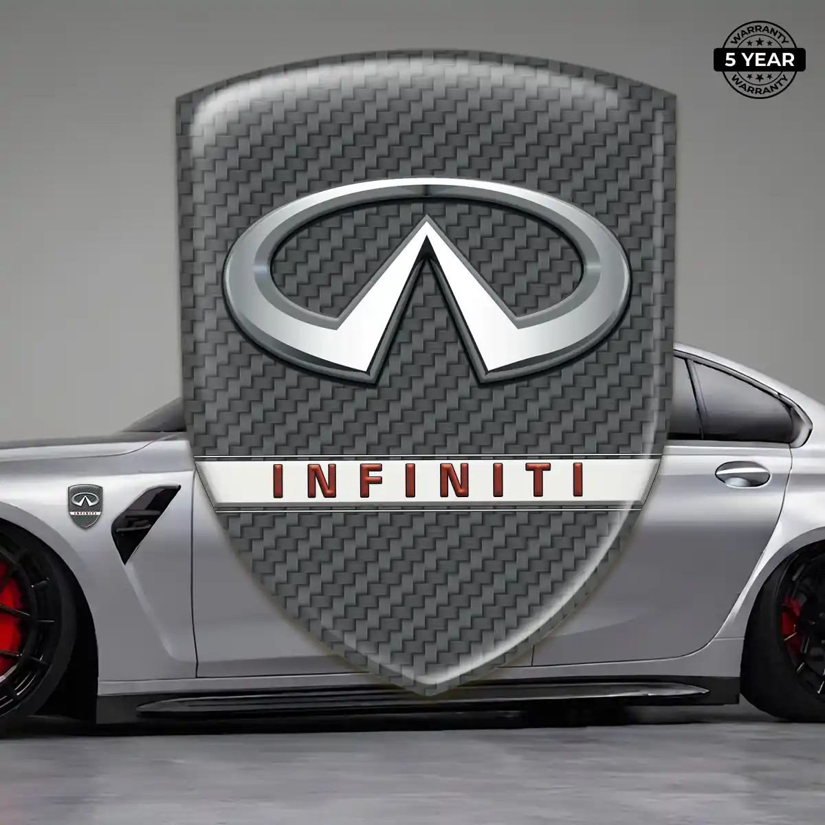 Infiniti Logo Sticker Prime Quality