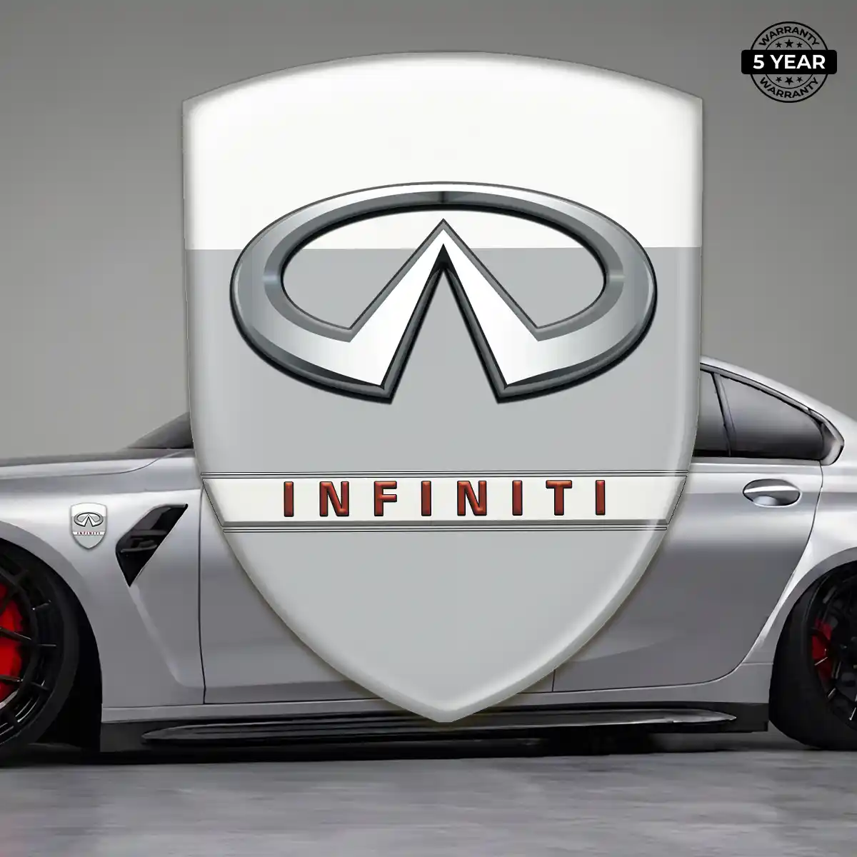 Infiniti Logo Sticker Refined Design