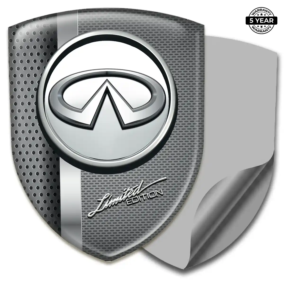 Infiniti Logo Sticker Resin Elite