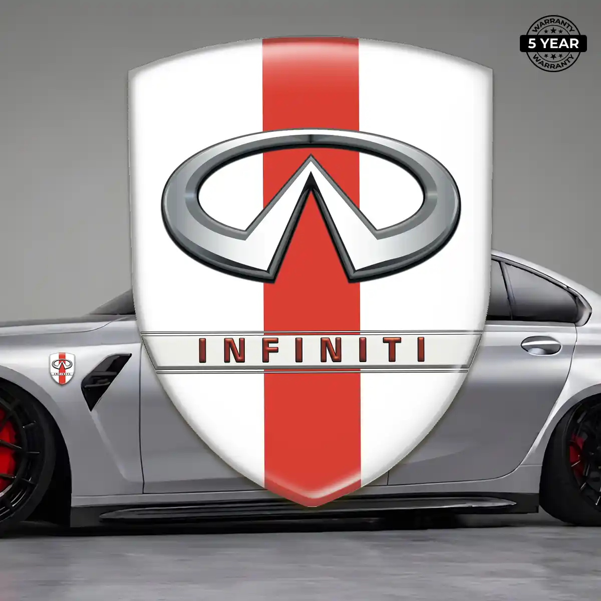 Infiniti Polyurethane Domed Sticker Elite Edition
