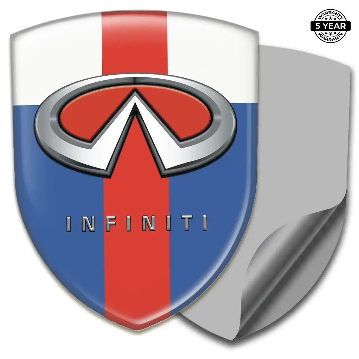 Infiniti Polyurethane Domed Sticker Opulent Line
