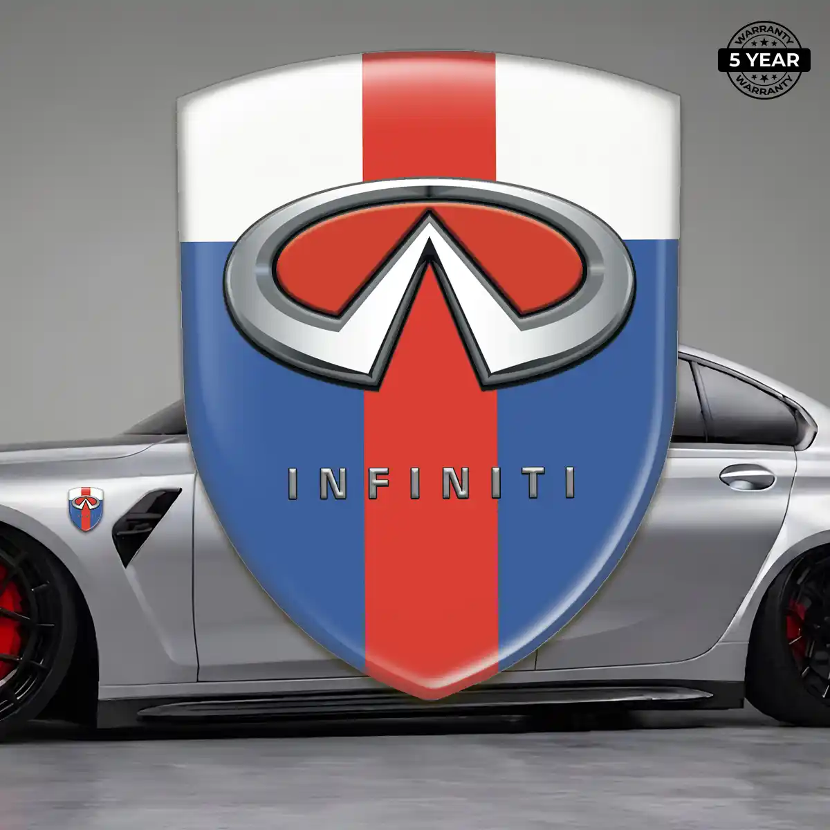 Infiniti Polyurethane Domed Sticker Opulent Line
