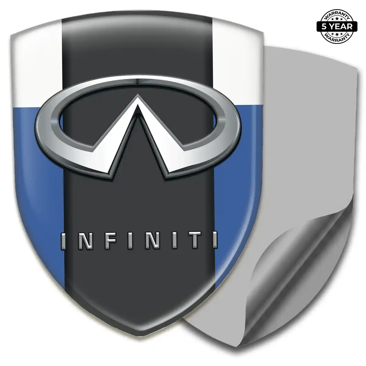 Infiniti Polyurethane Domed Sticker Prestige Line
