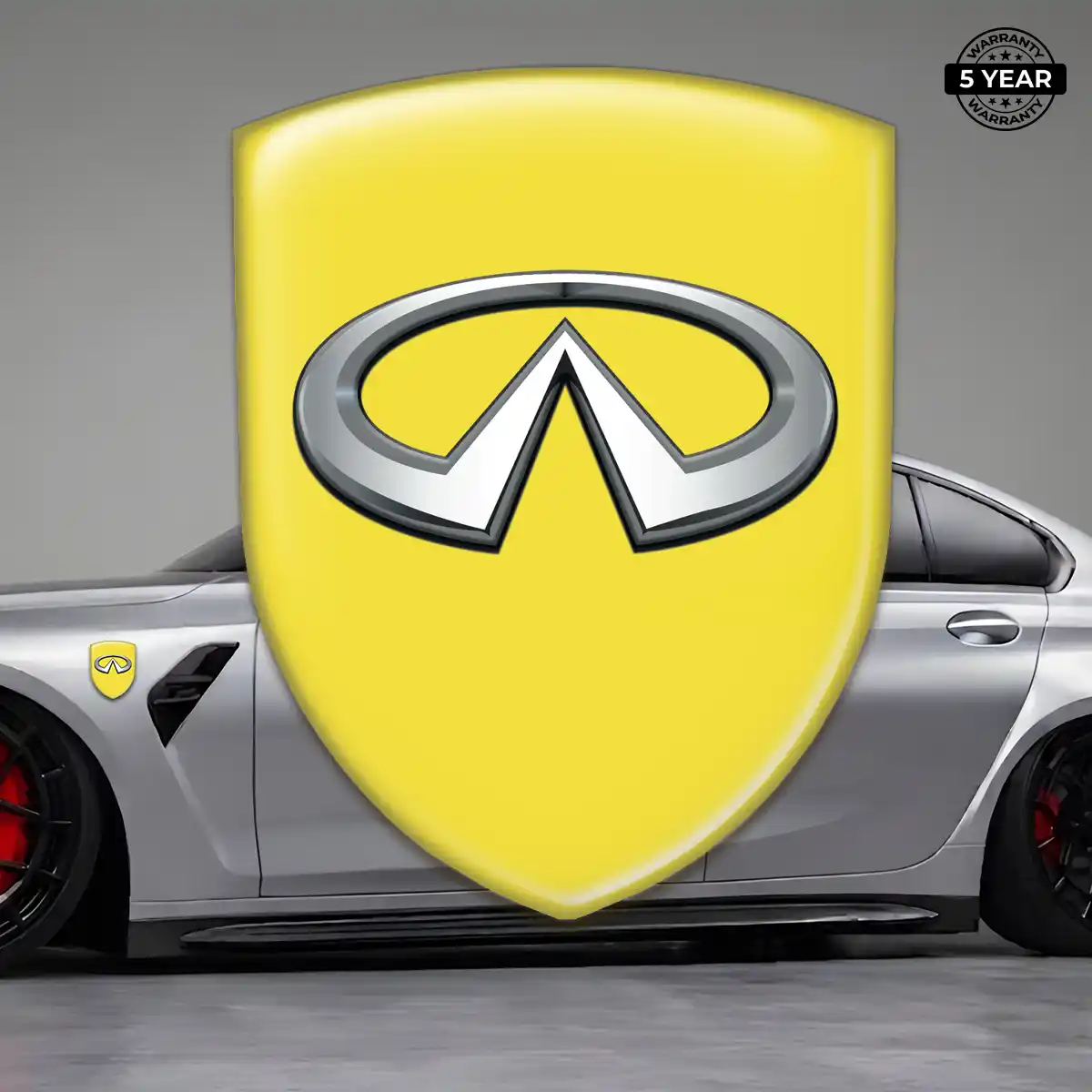 Infiniti Polyurethane Domed Sticker Prime Quality