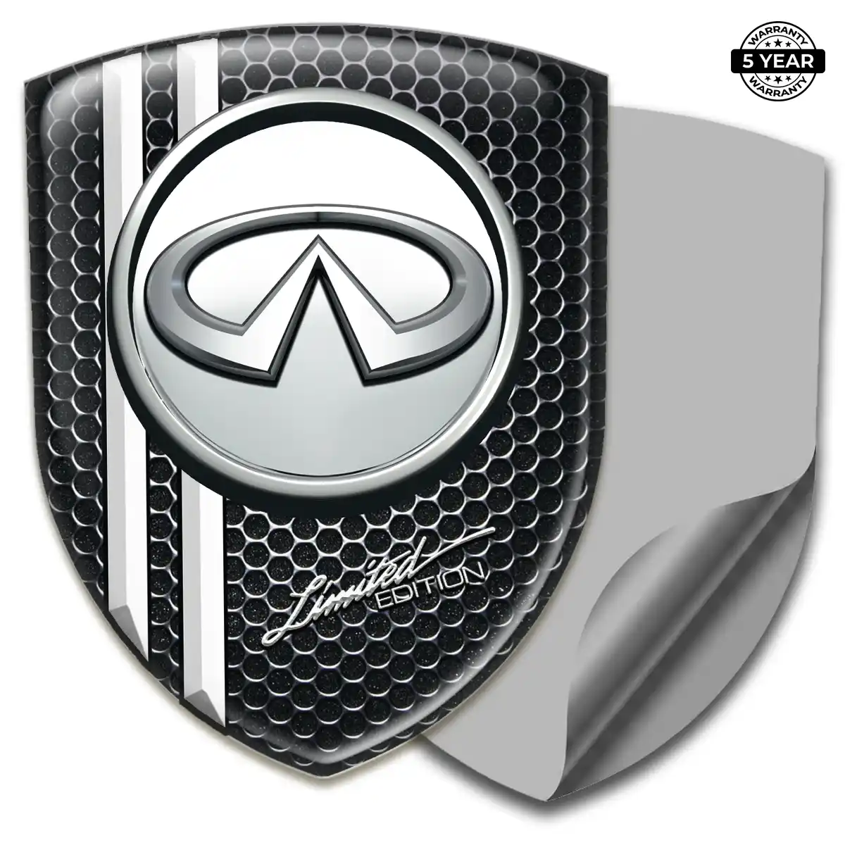 Infiniti Polyurethane Domed Sticker Resin Elite