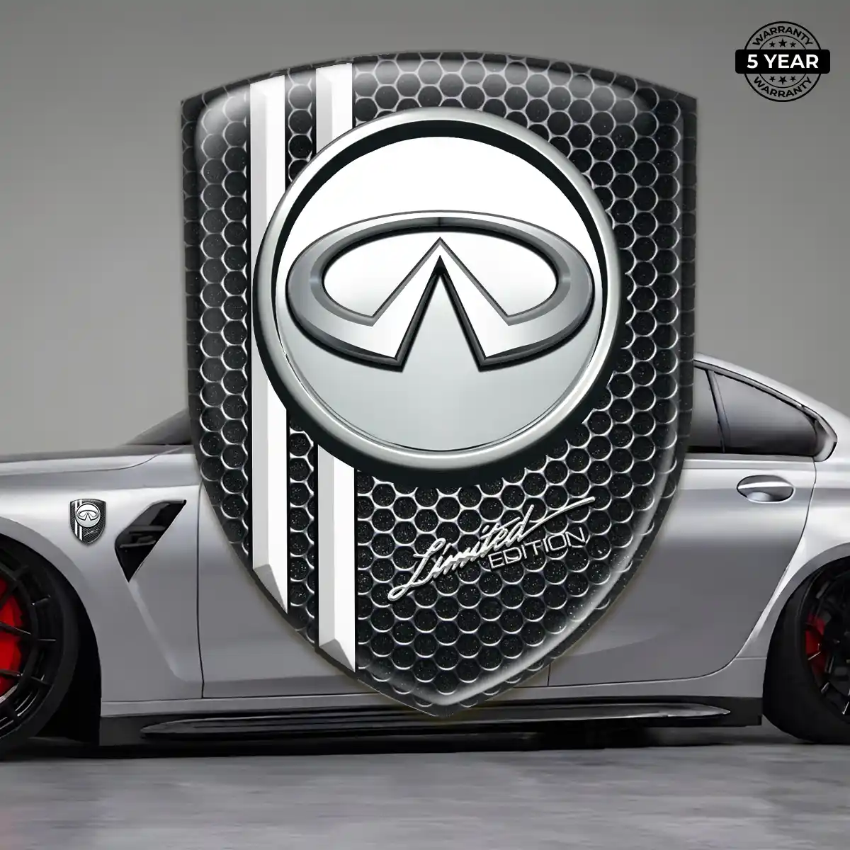 Infiniti Polyurethane Domed Sticker Resin Elite