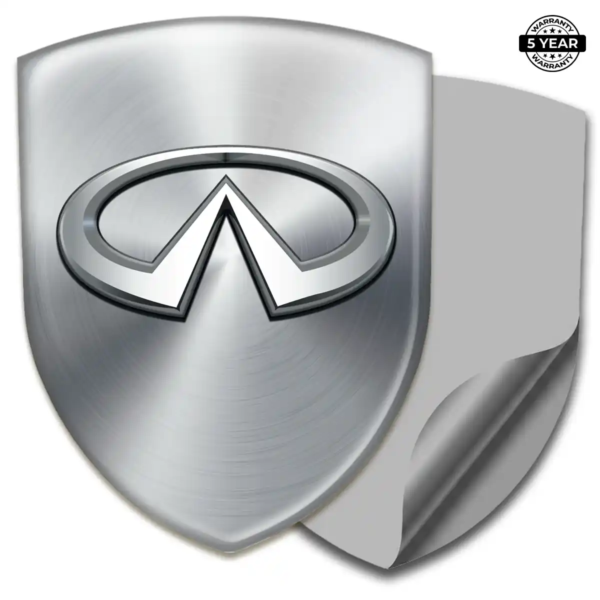 Infiniti Polyurethane Domed Sticker Resin Luxe