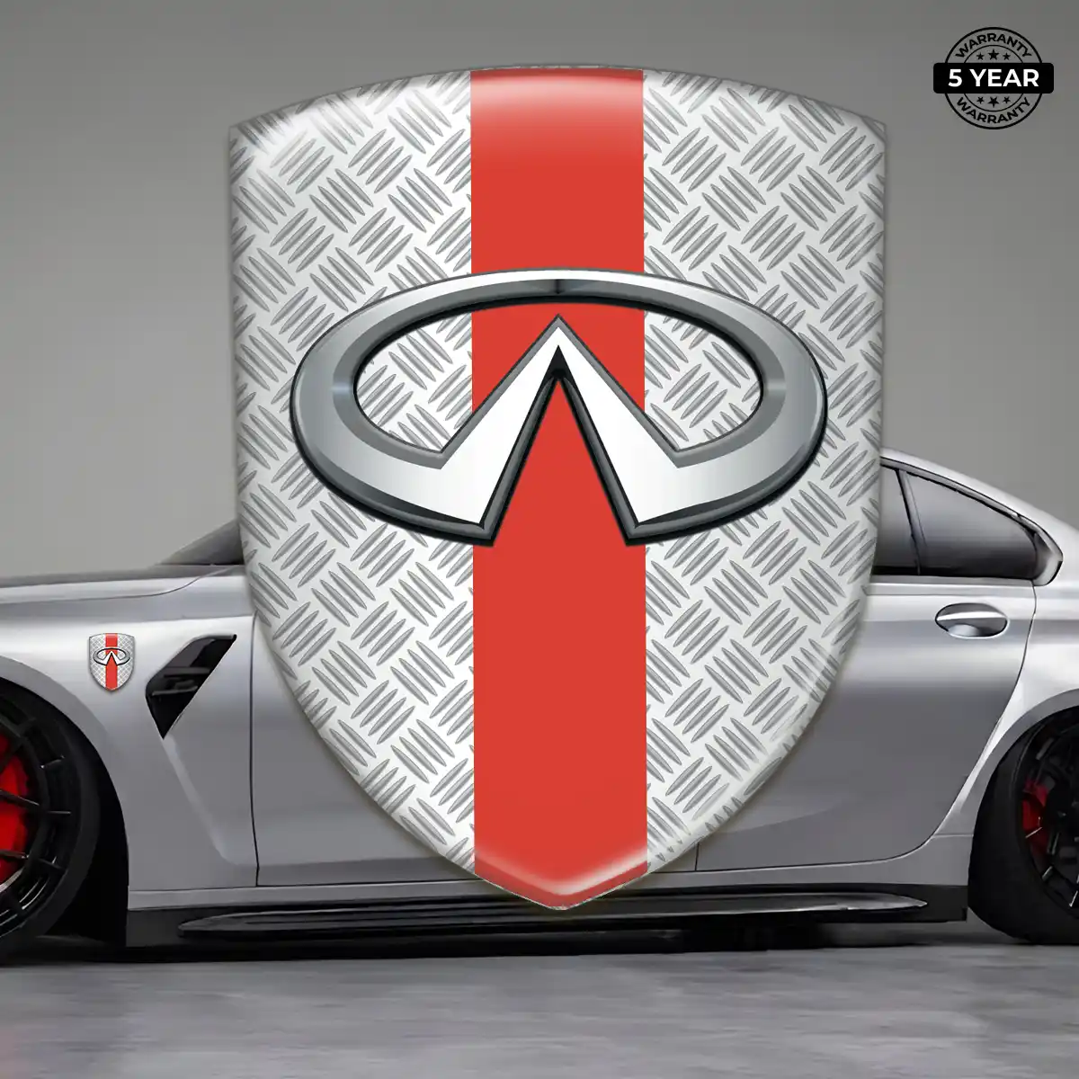 Infiniti Resin Badge Sticker Auto Tuning