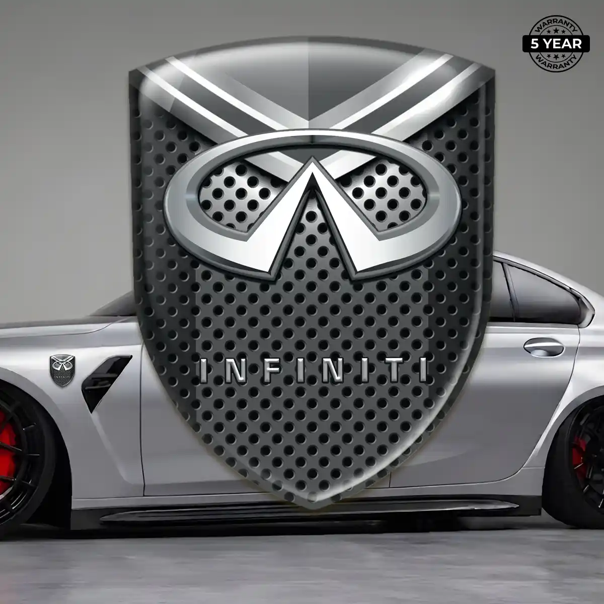 Infiniti Resin Badge Sticker Cabin Style