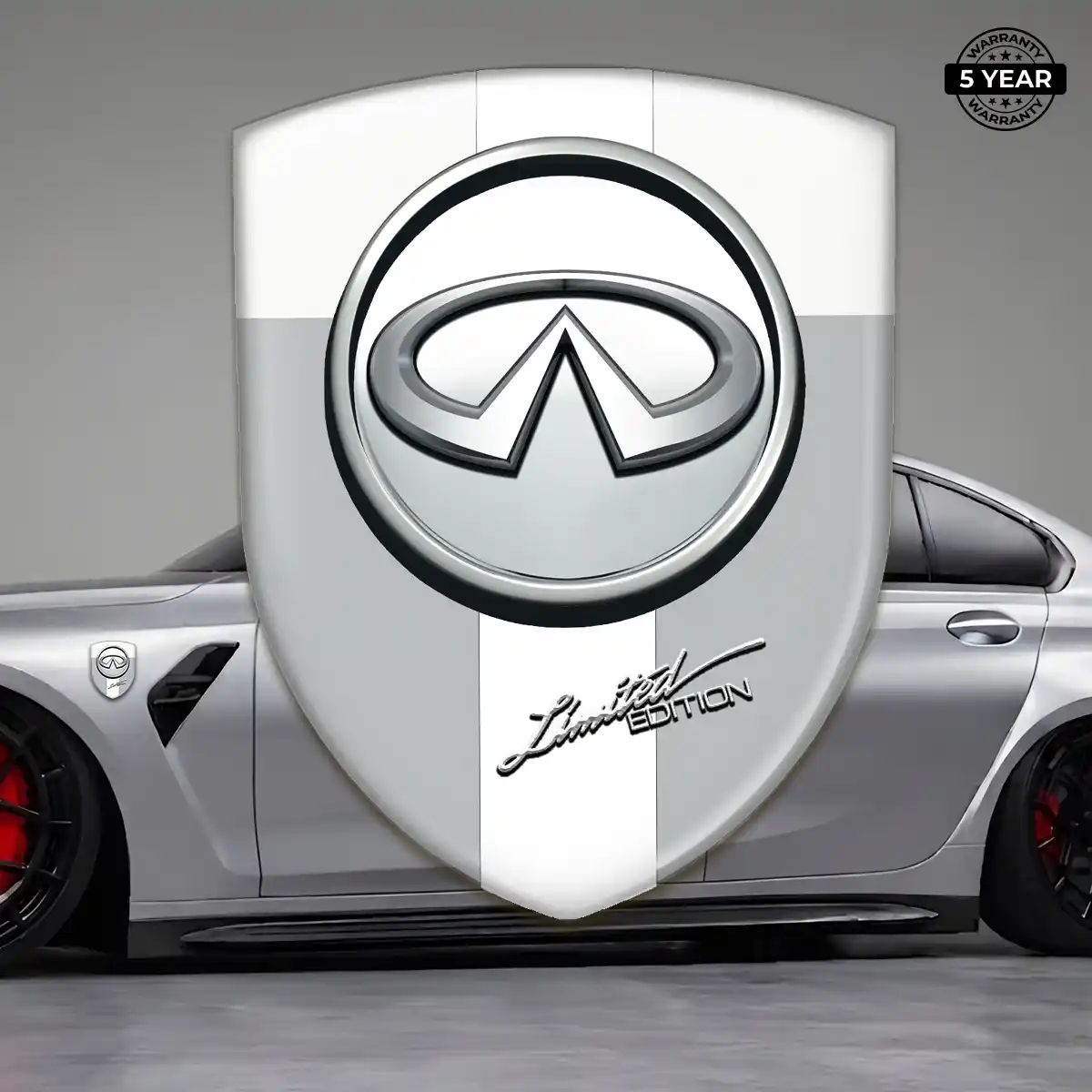 Infiniti Resin Badge Sticker Elite Edition