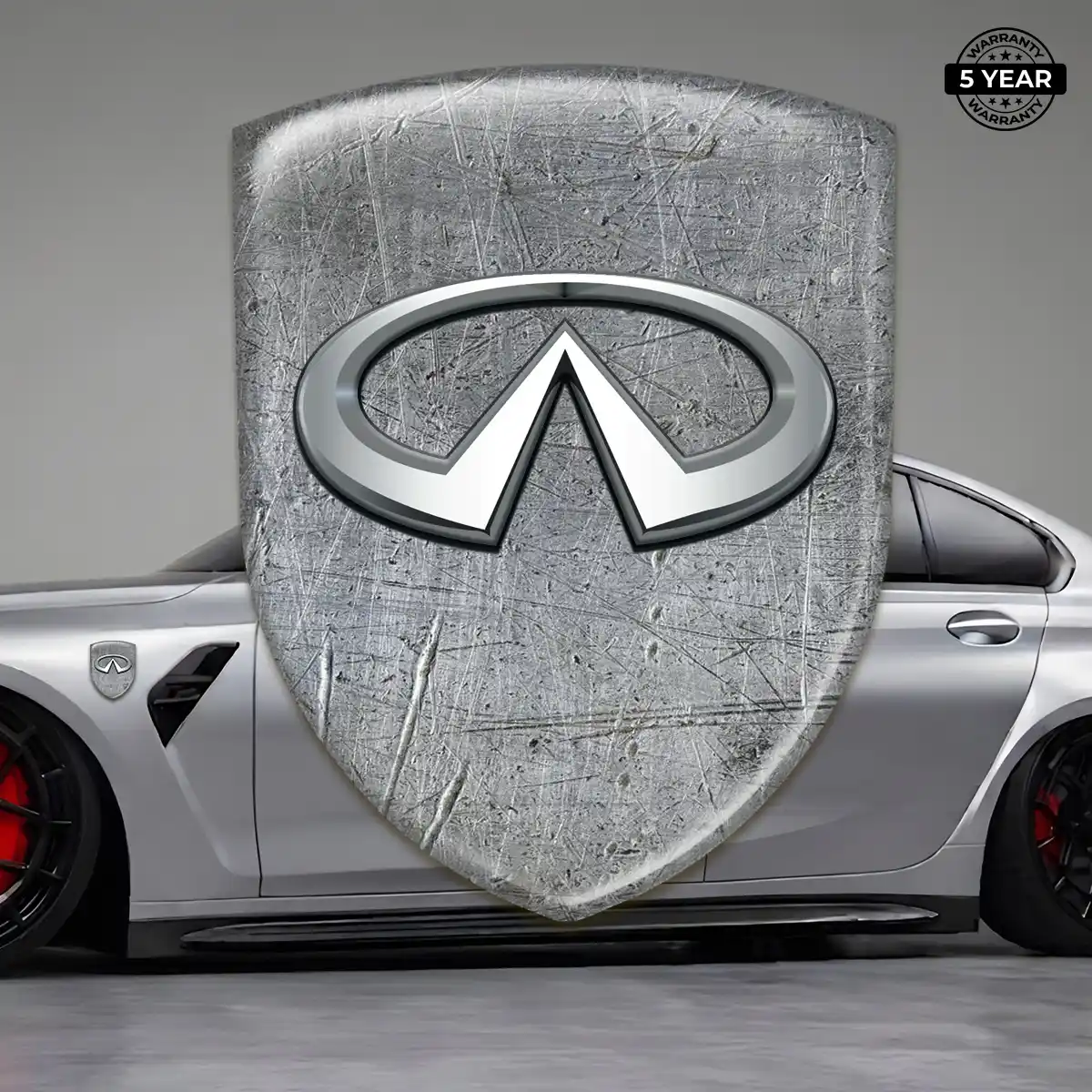 Infiniti Resin Badge Sticker Elite Finish