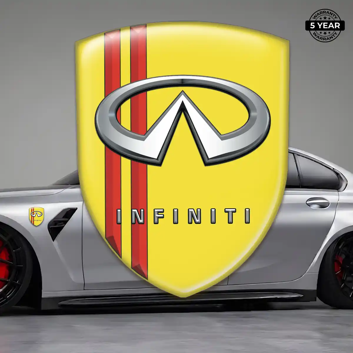 Infiniti Resin Badge Sticker Exclusive Series
