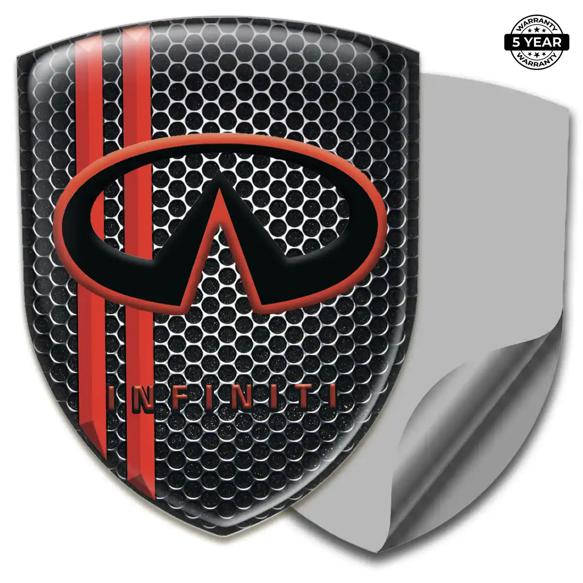 Infiniti Resin Badge Sticker Exterior Luxe