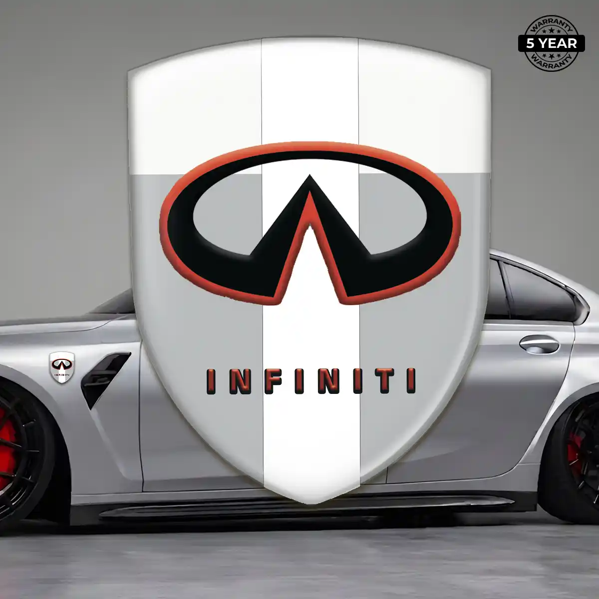 Infiniti Resin Badge Sticker Noble Edition