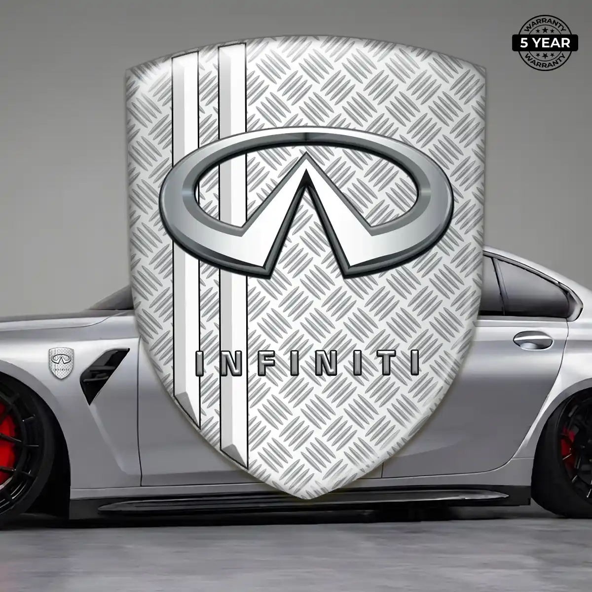 Infiniti Resin Badge Sticker Prestige Line