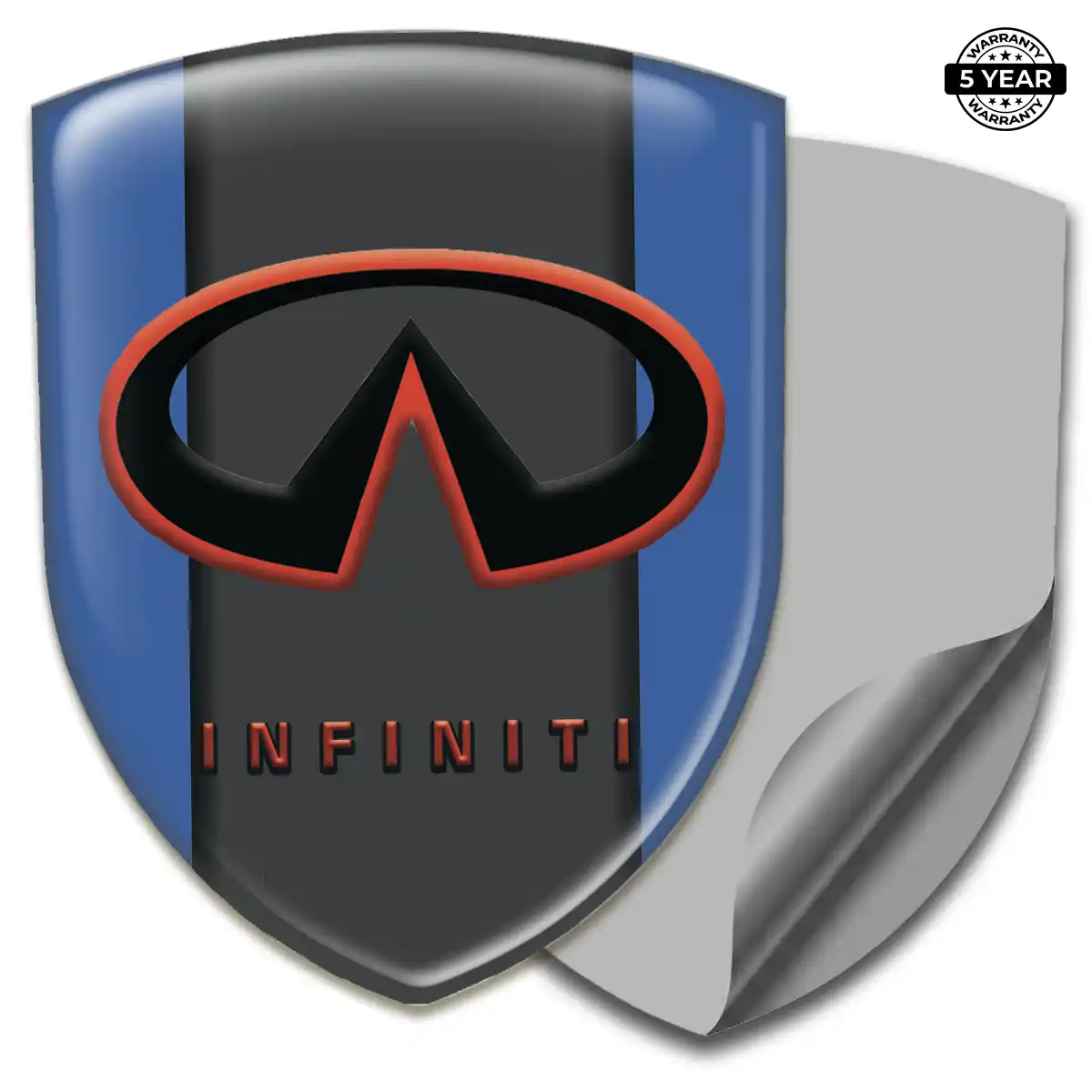Infiniti Resin Badge Sticker Resin Elite
