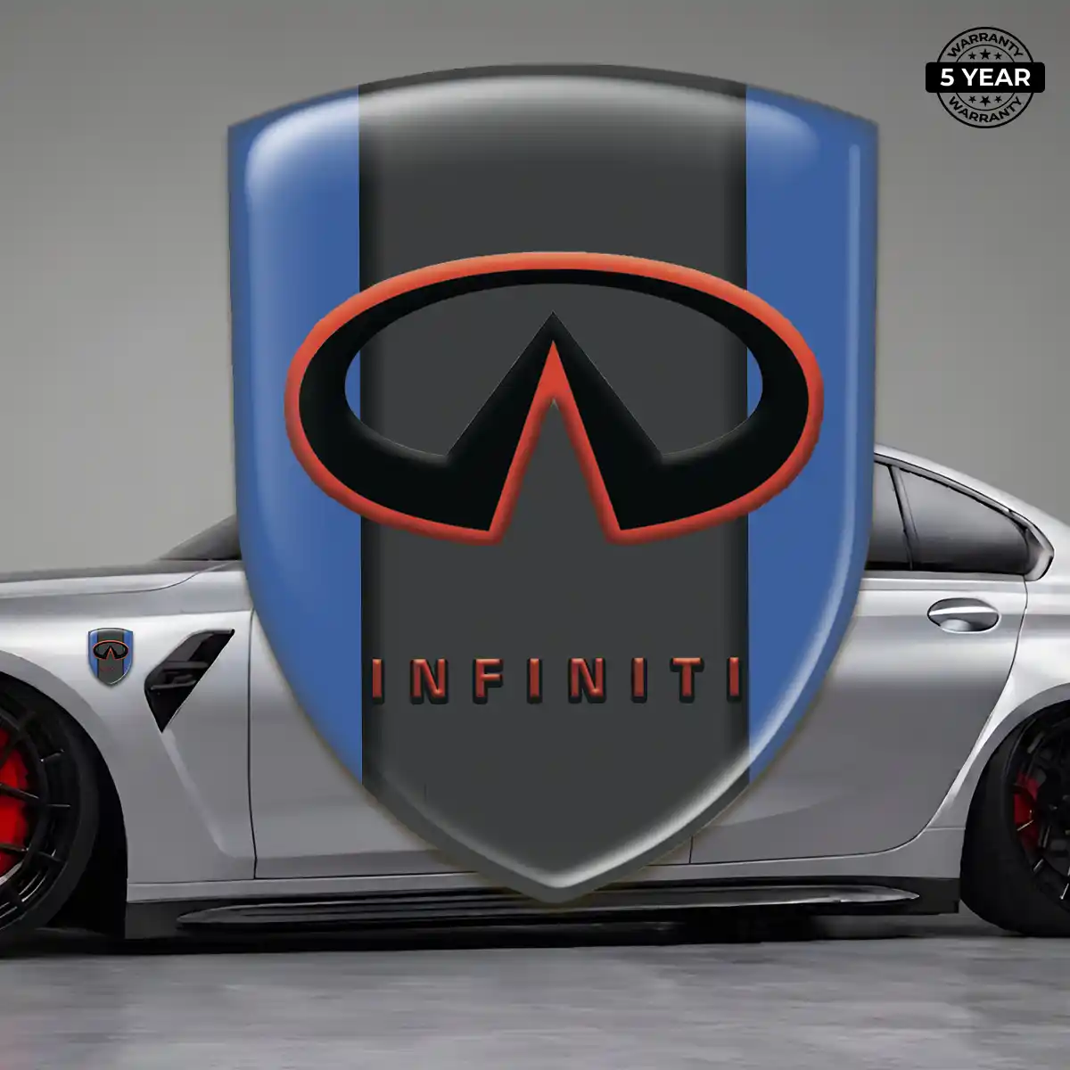 Infiniti Resin Badge Sticker Resin Elite
