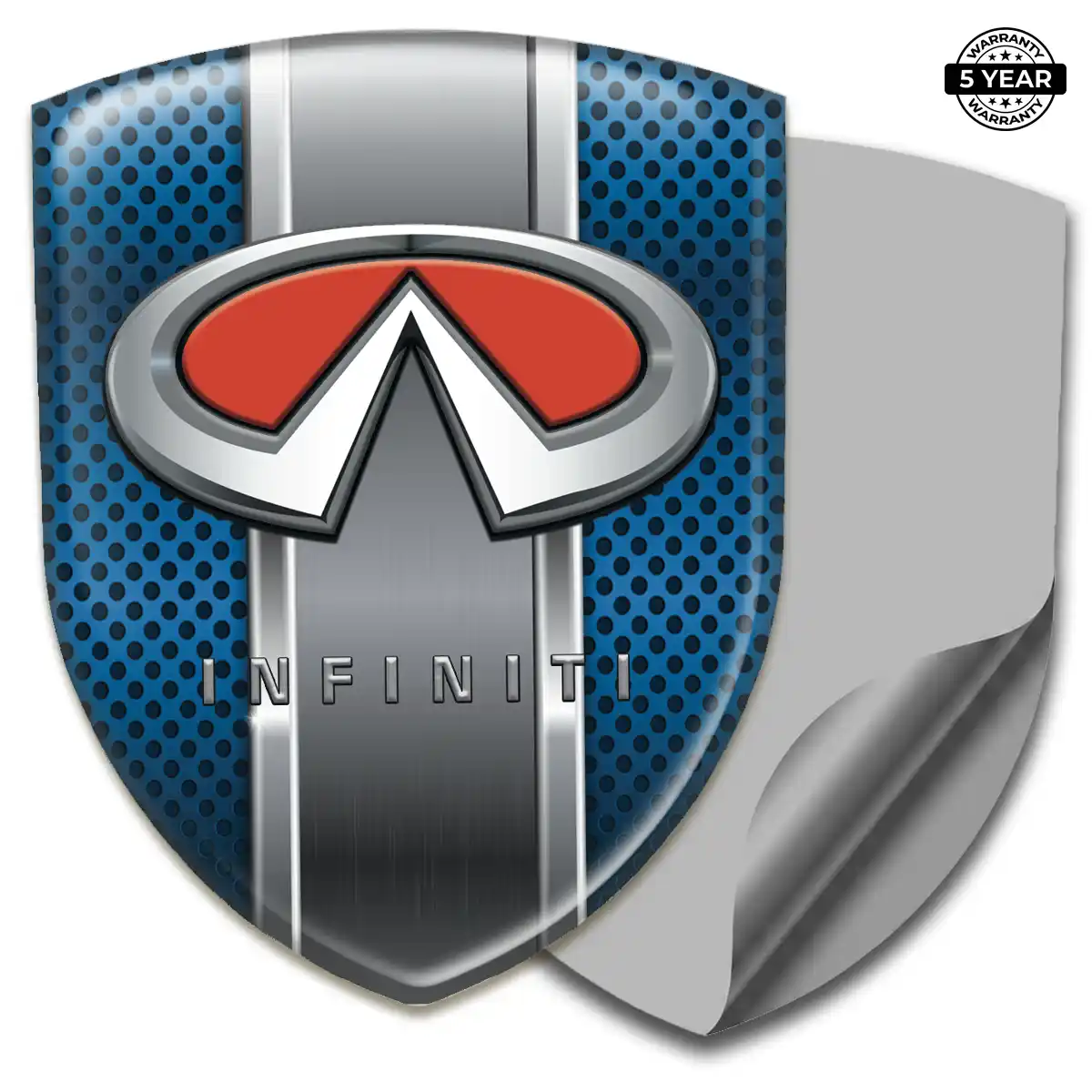 Infiniti Resin Badge Sticker Street Tuning