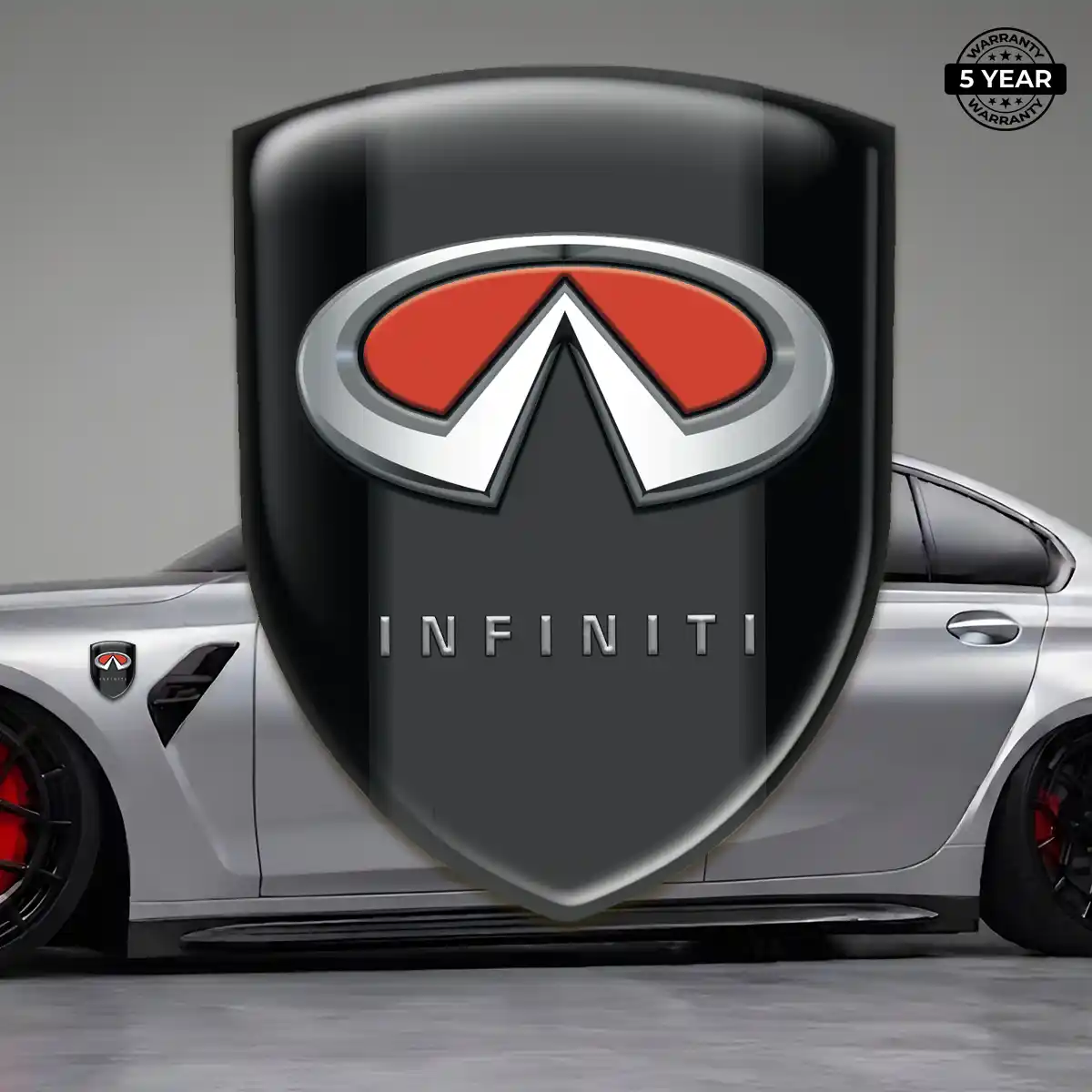 Infiniti Resin Domed Sticker Elite Finish