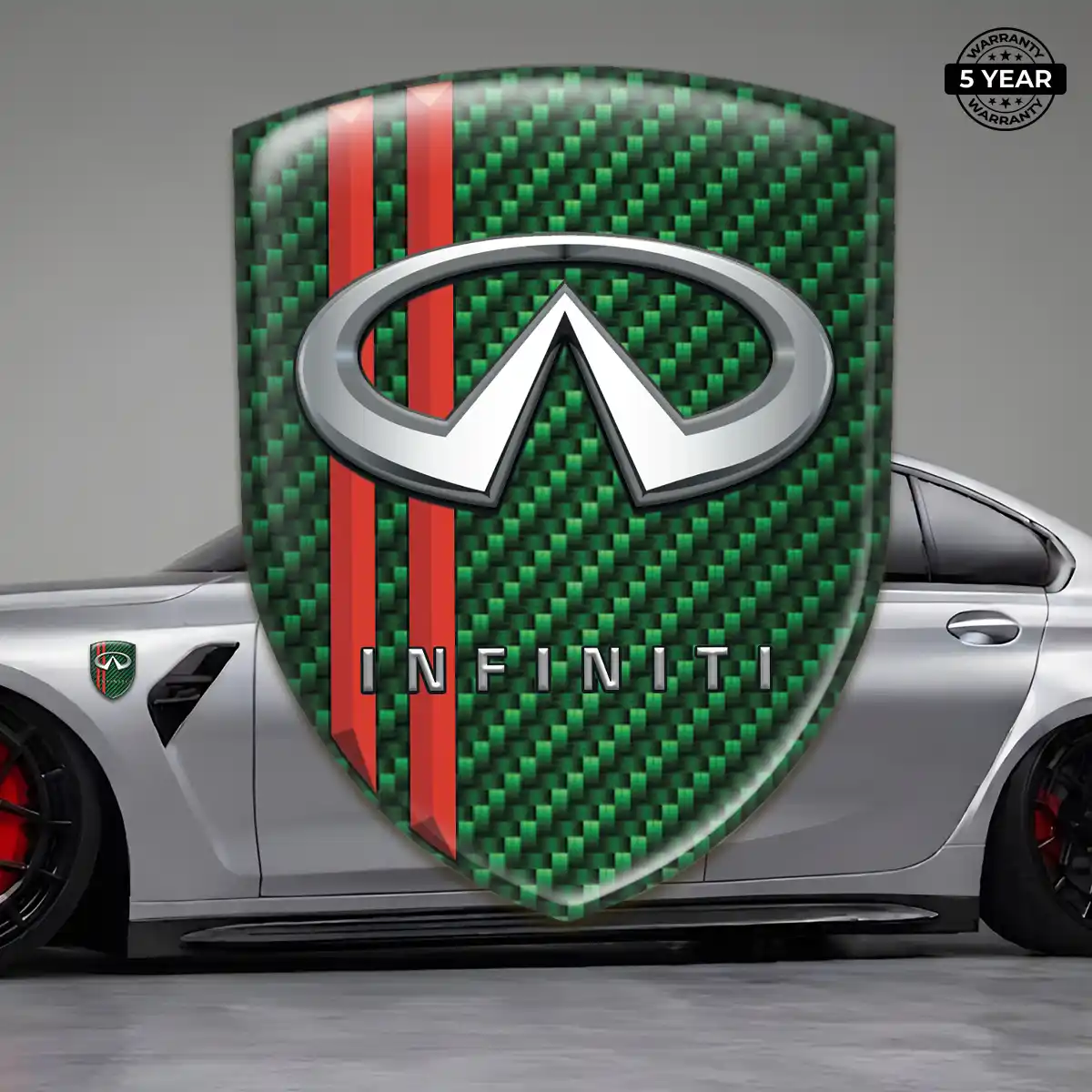 Infiniti Resin Domed Sticker Opulent Line
