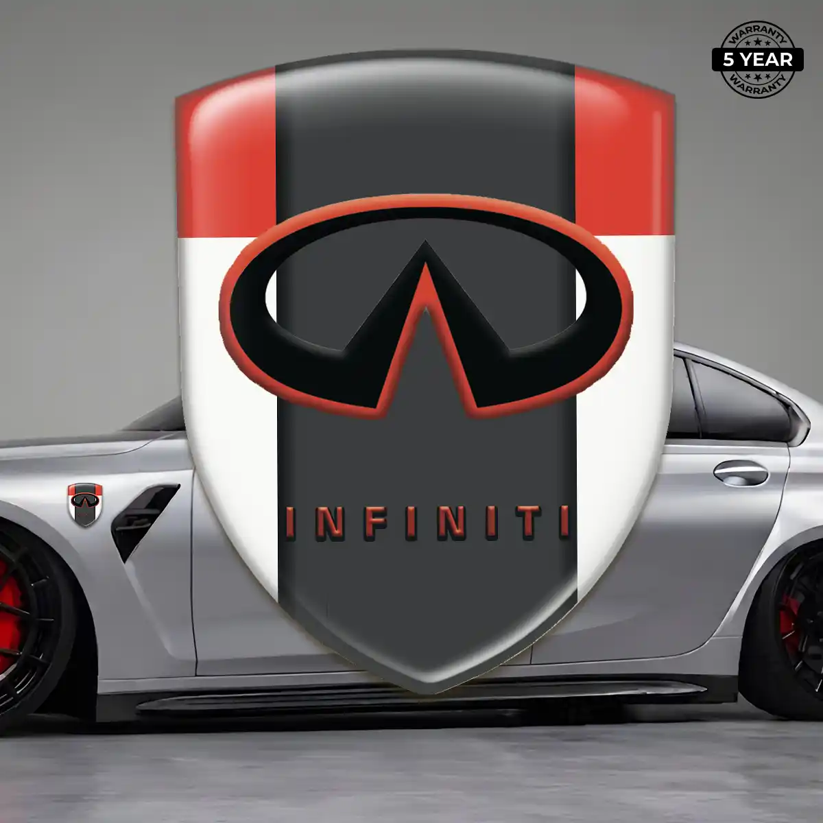 Infiniti Resin Domed Sticker Prime Quality