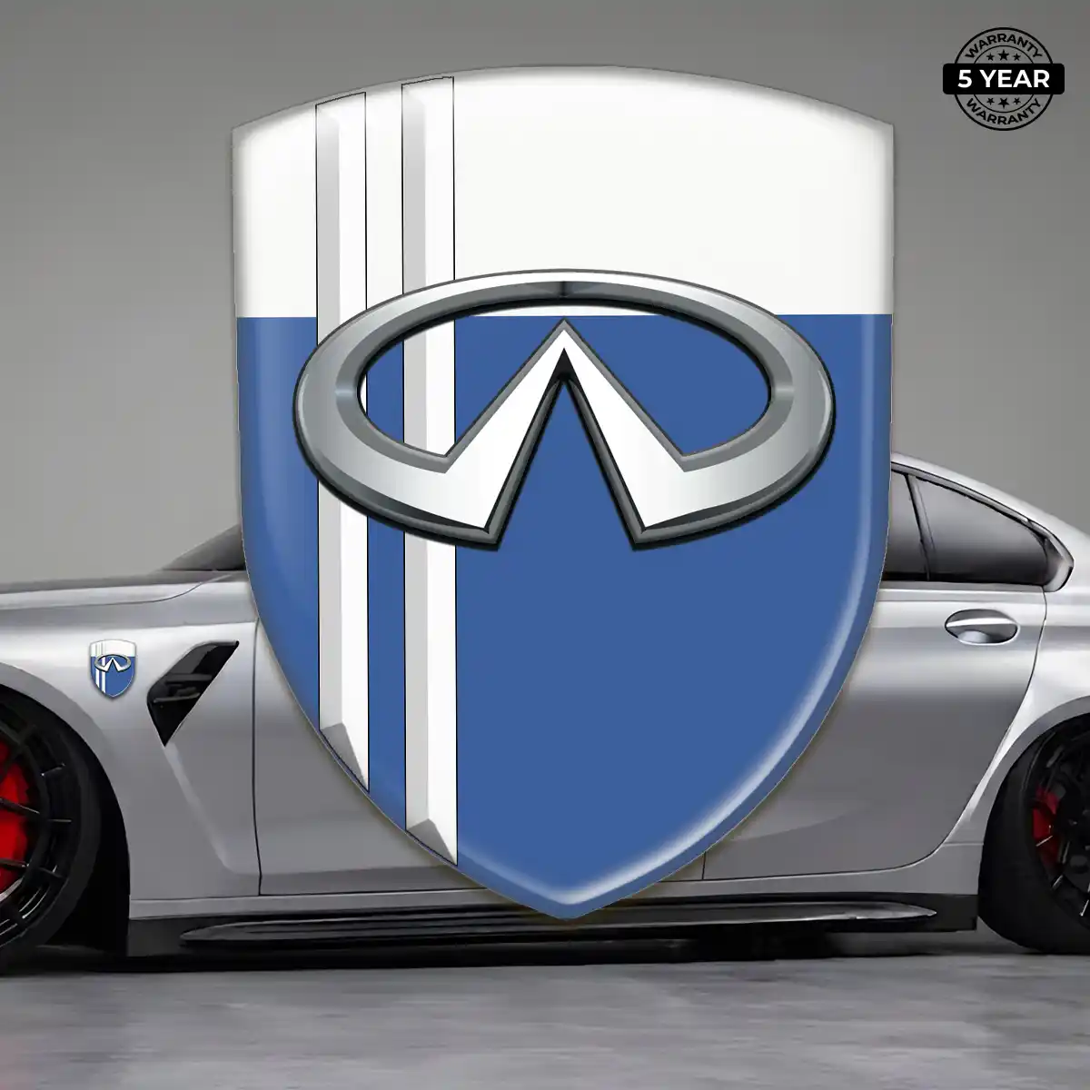 Infiniti Resin Domed Sticker Refined Design