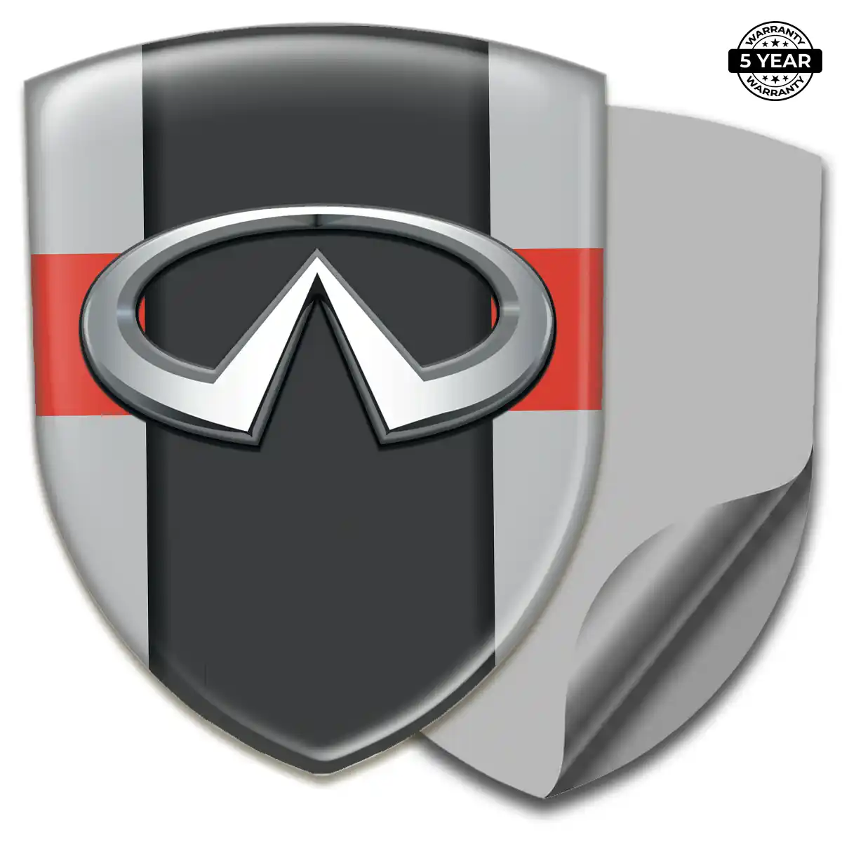Infiniti Resin Domed Sticker Resin Elite