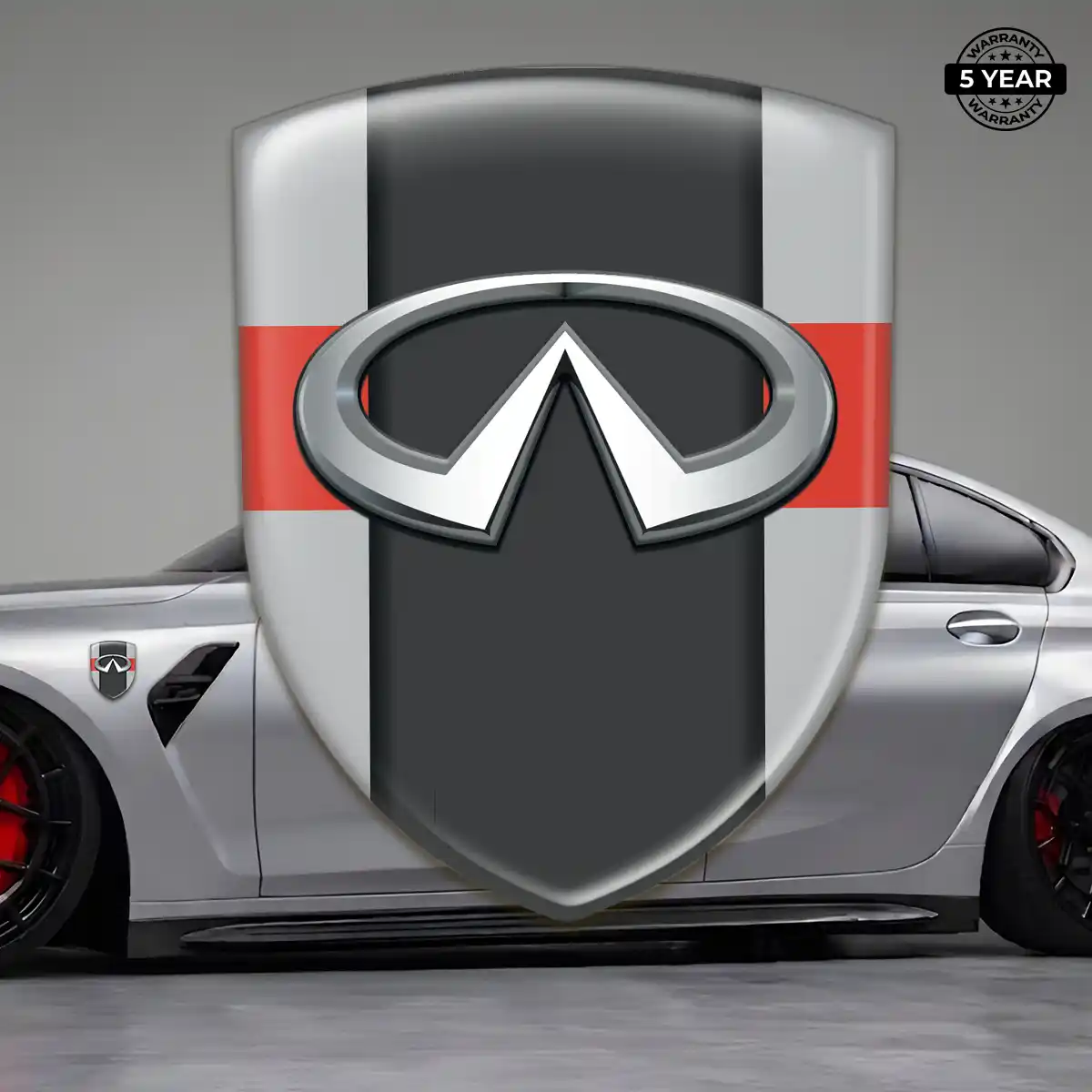 Infiniti Resin Domed Sticker Resin Elite