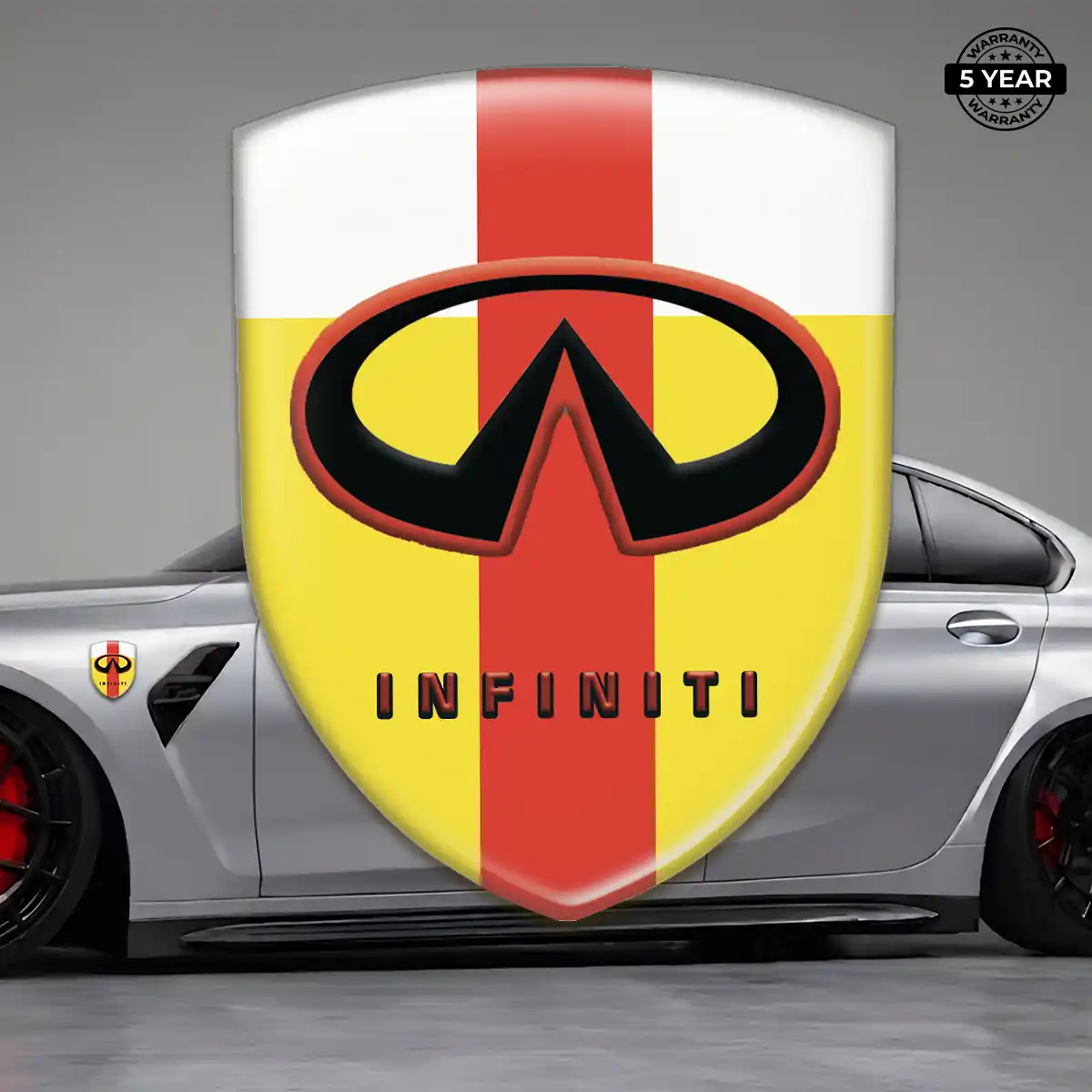 Infiniti Resin Domed Sticker Signature Grade