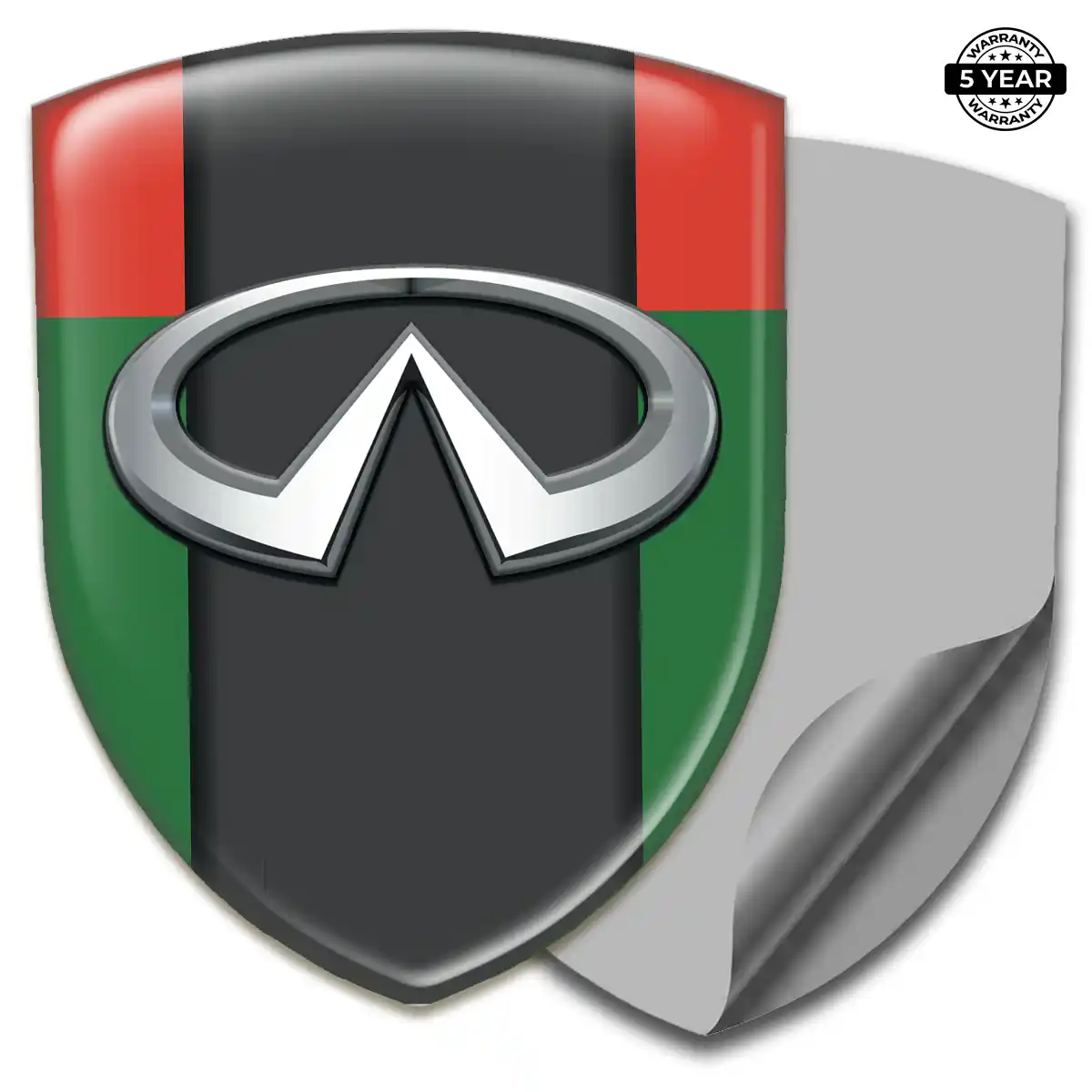 Infiniti Resin Domed Sticker Sport Tuning