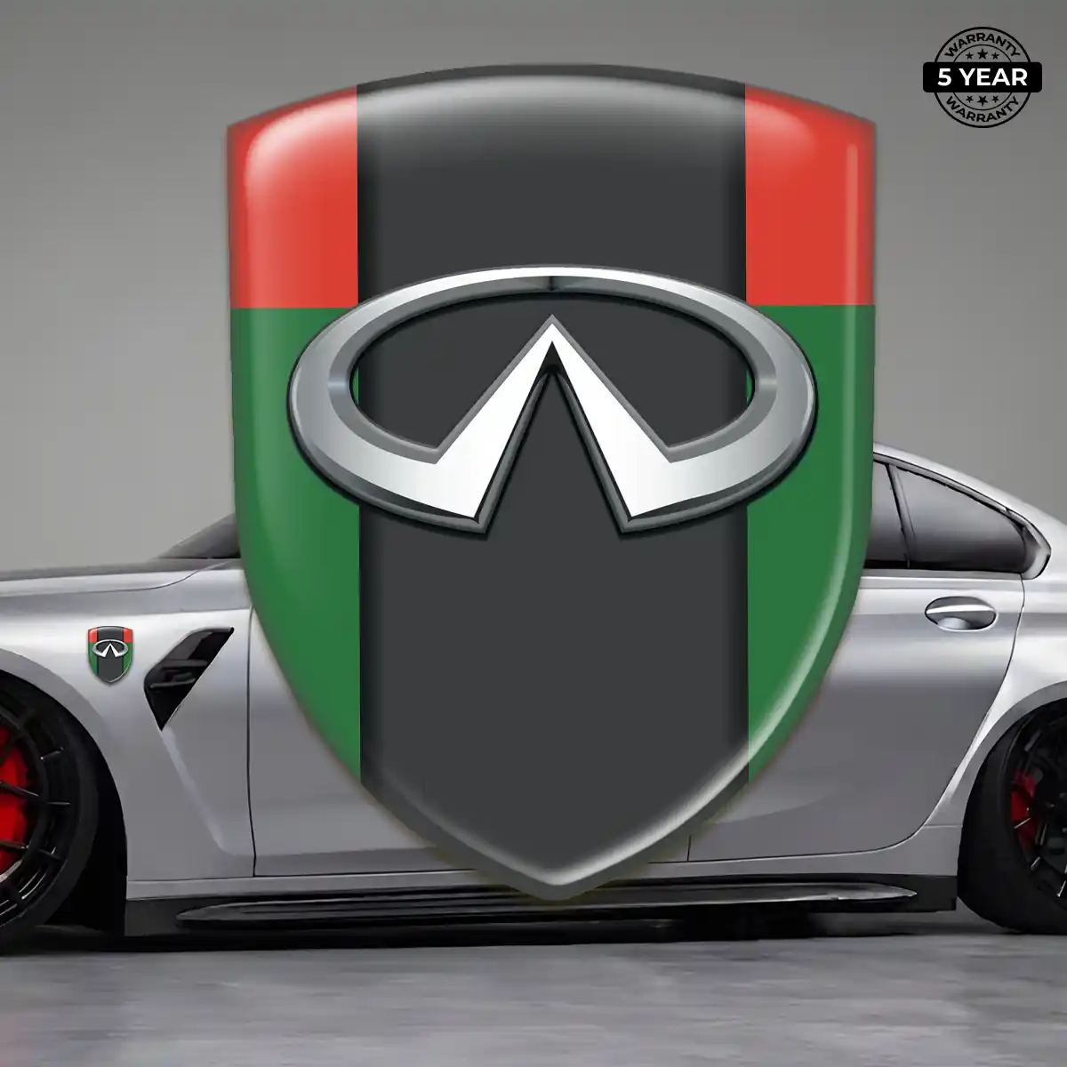 Infiniti Resin Domed Sticker Sport Tuning