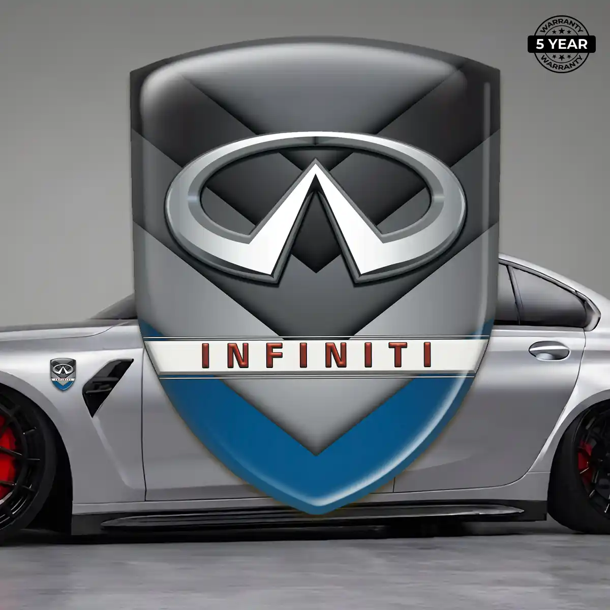 Infiniti Resin Emblem Sticker Deluxe Edition