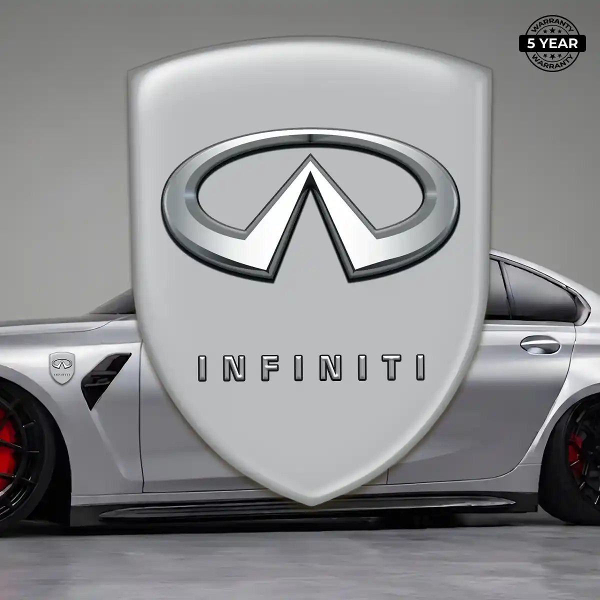 Infiniti Resin Emblem Sticker Exclusive Series