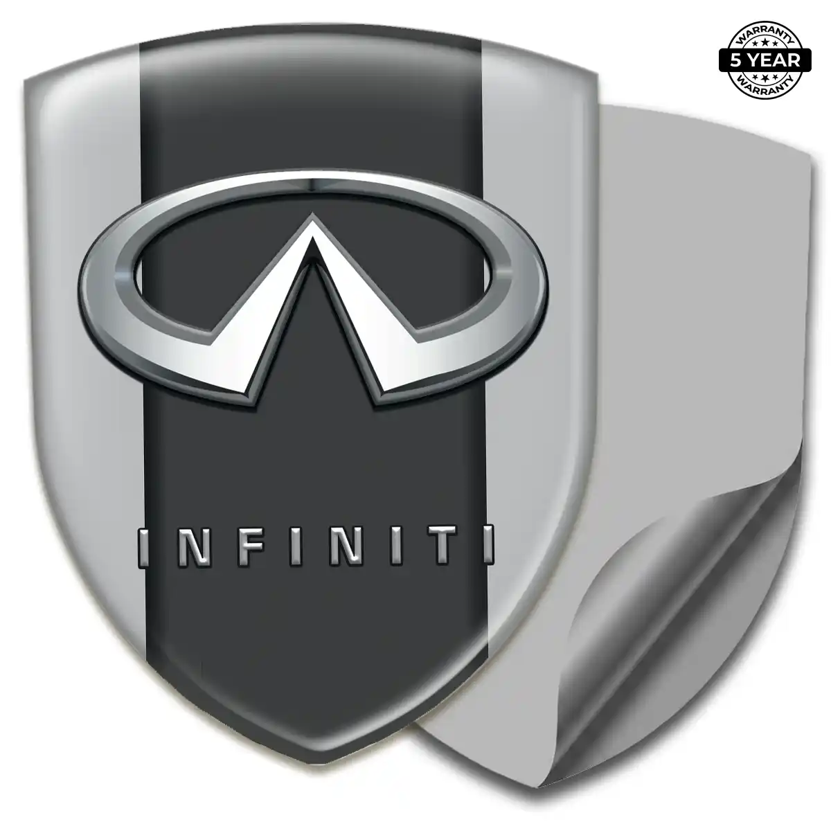 Infiniti Resin Emblem Sticker Exterior Luxe