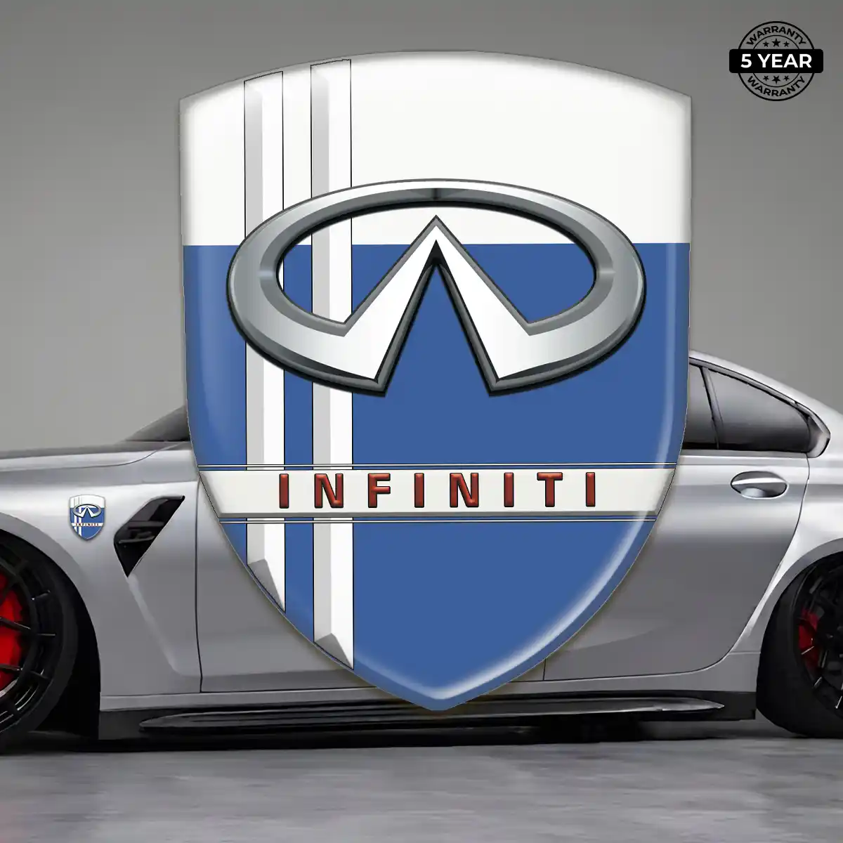 Infiniti Resin Emblem Sticker Noble Edition