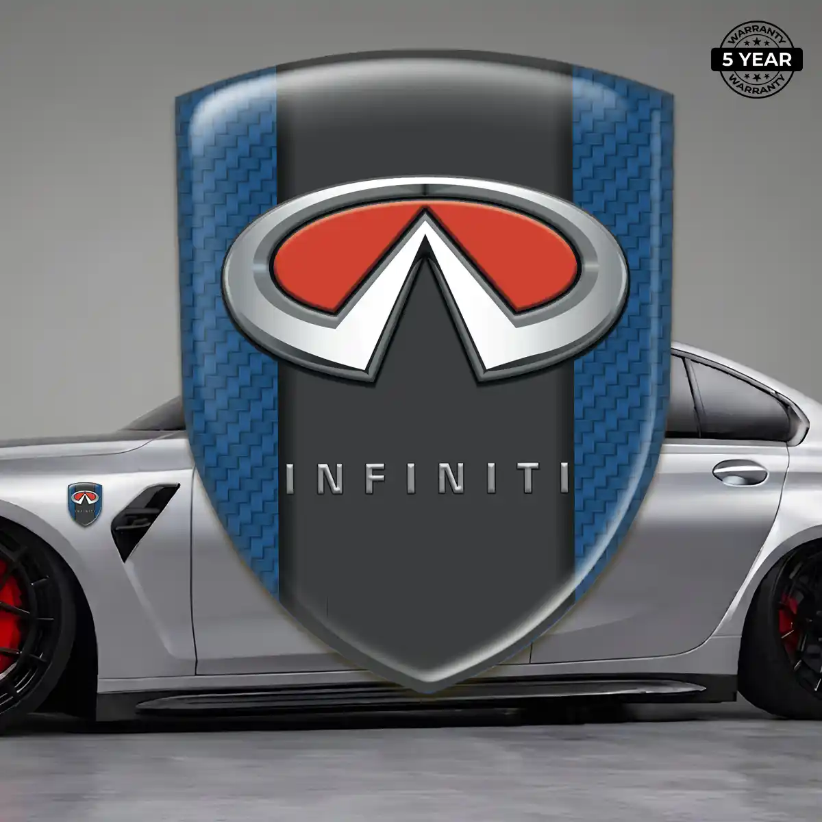Infiniti Resin Emblem Sticker Opulent Line