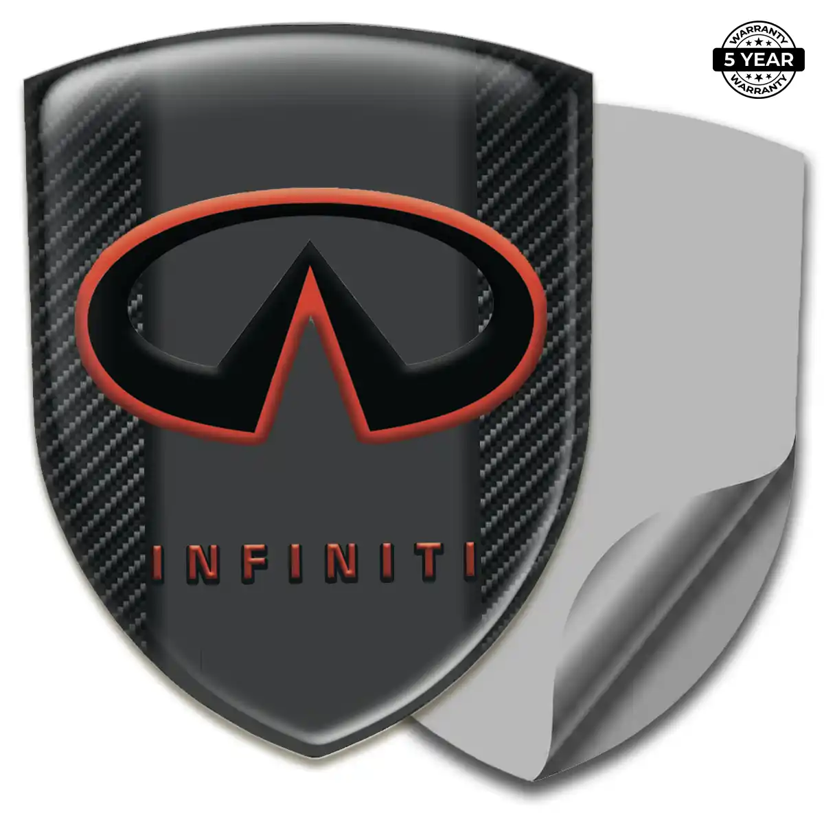 Infiniti Resin Emblem Sticker Signature Grade