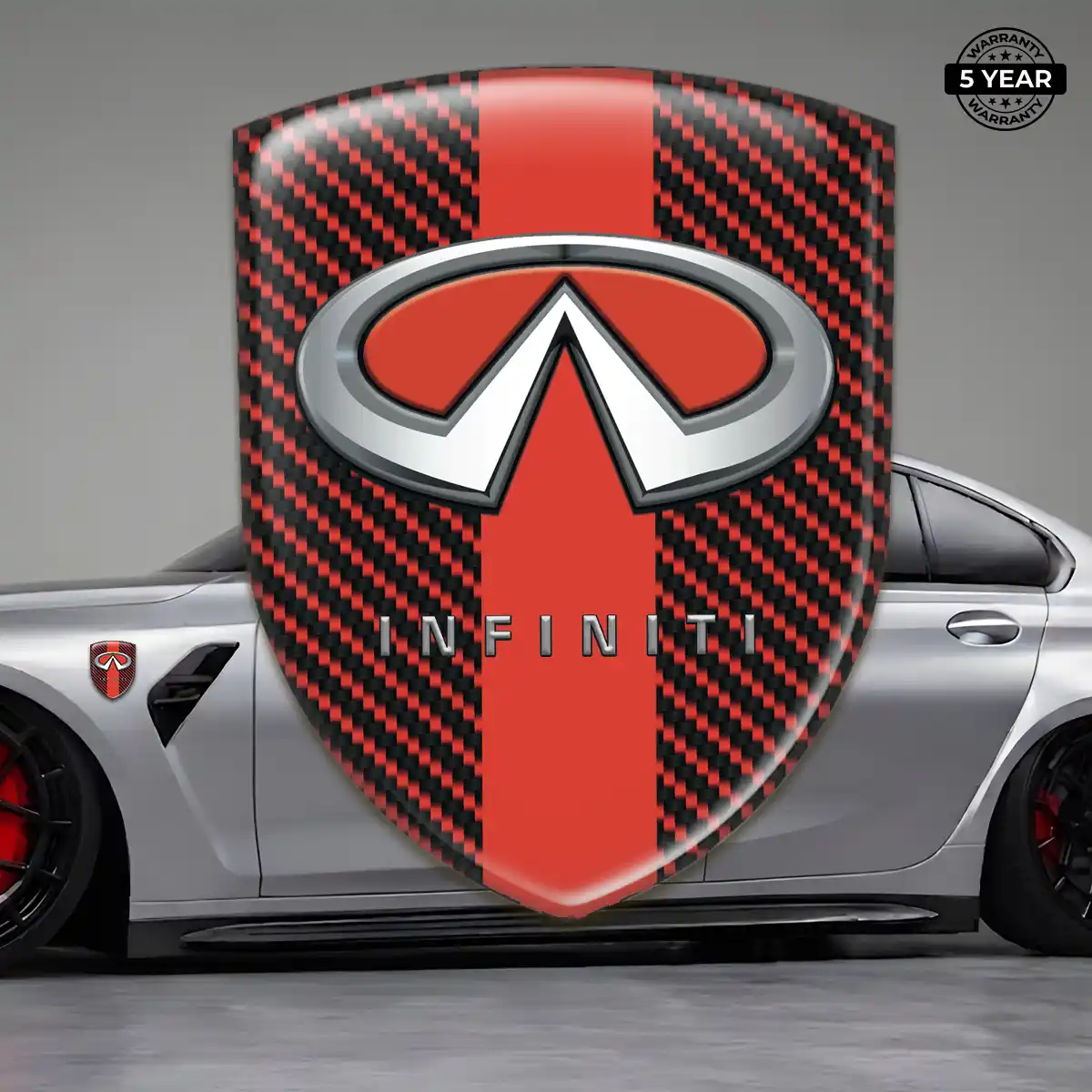 Infiniti Self Adhesive Emblem Sticker Auto Tuning