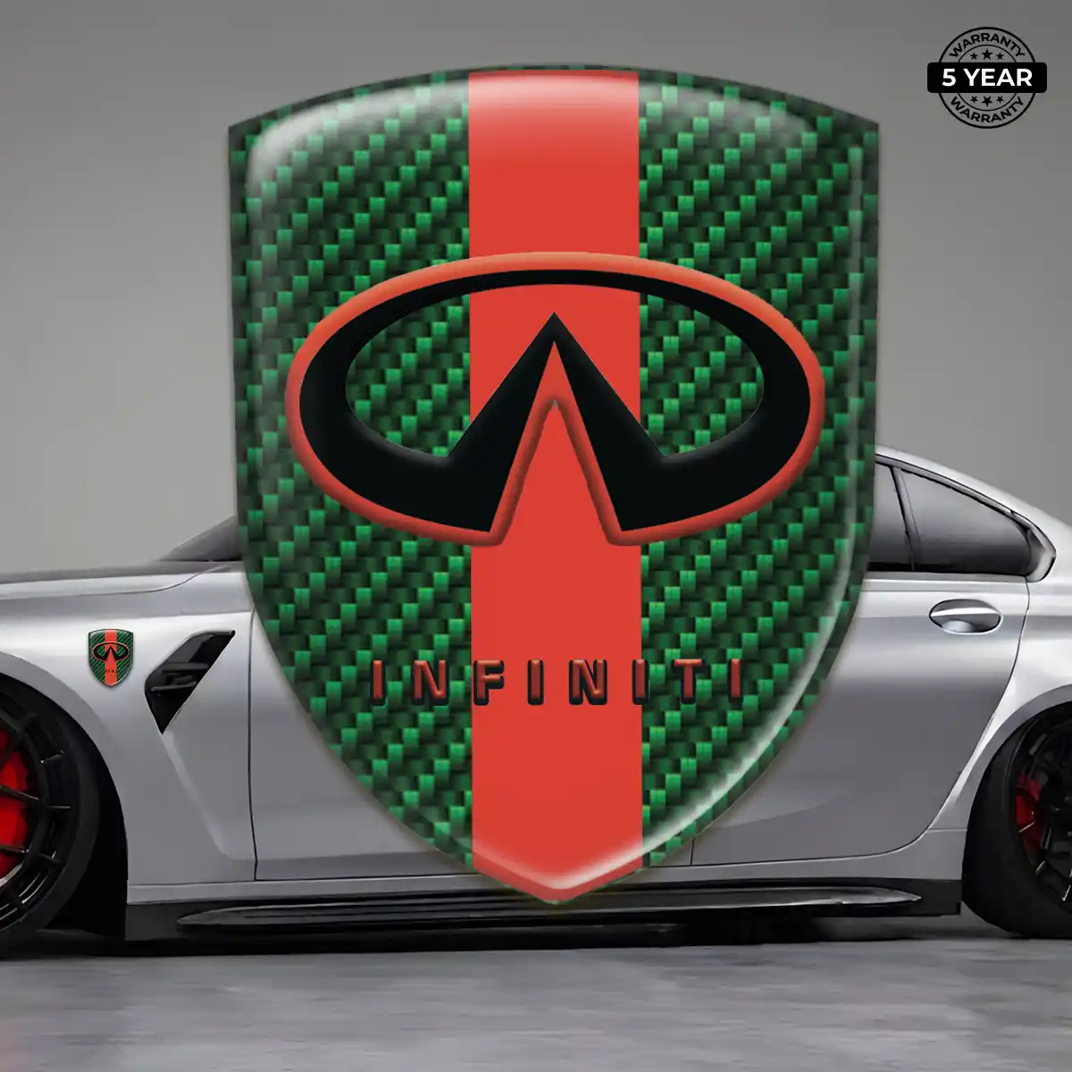 Infiniti Self Adhesive Emblem Sticker Deluxe Edition