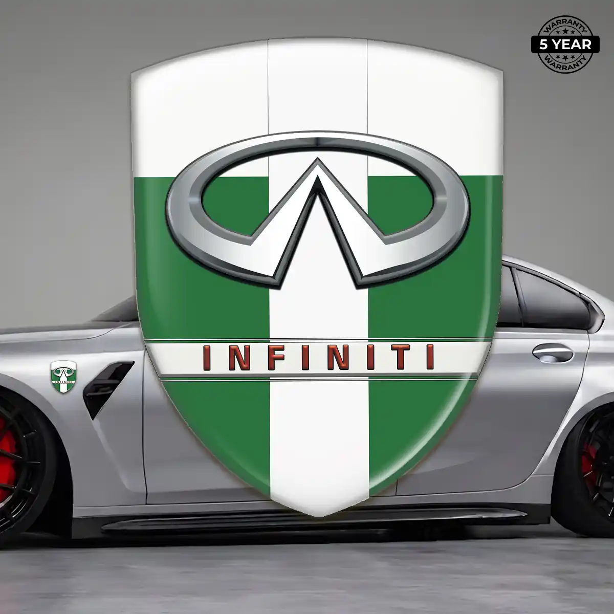 Infiniti Self Adhesive Emblem Sticker Elite Edition