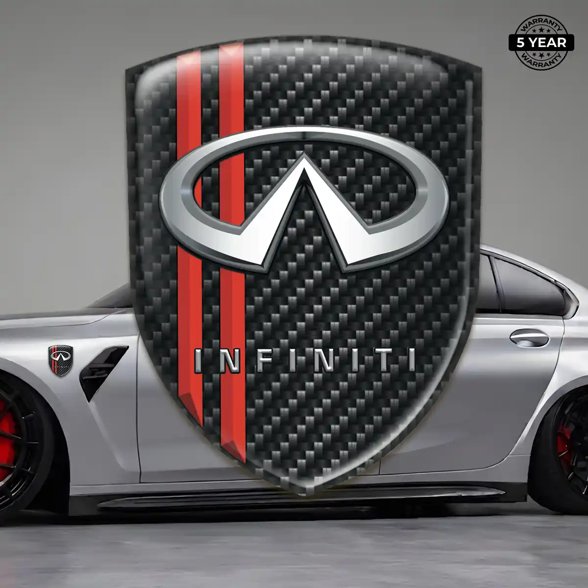 Infiniti Self Adhesive Emblem Sticker Exclusive Series