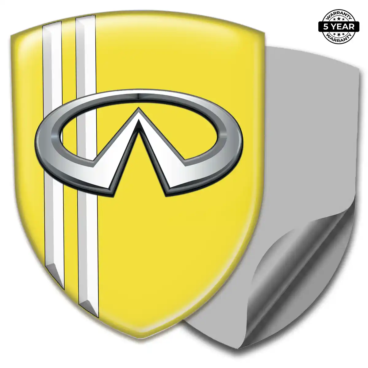 Infiniti Self Adhesive Emblem Sticker Exterior Luxe