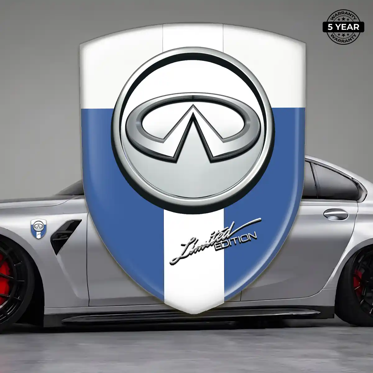 Infiniti Self Adhesive Emblem Sticker Opulent Line
