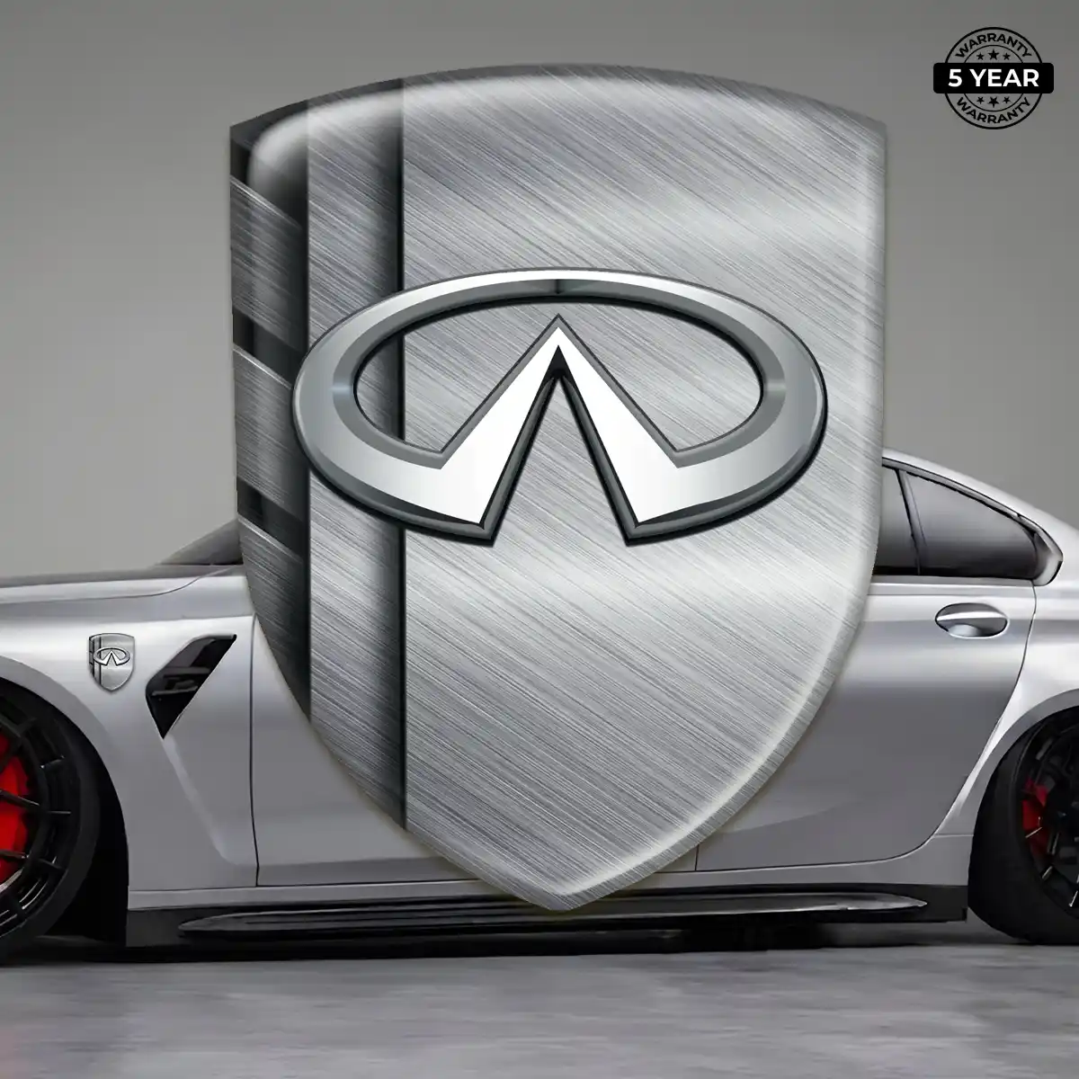 Infiniti Self Adhesive Emblem Sticker Prestige Line