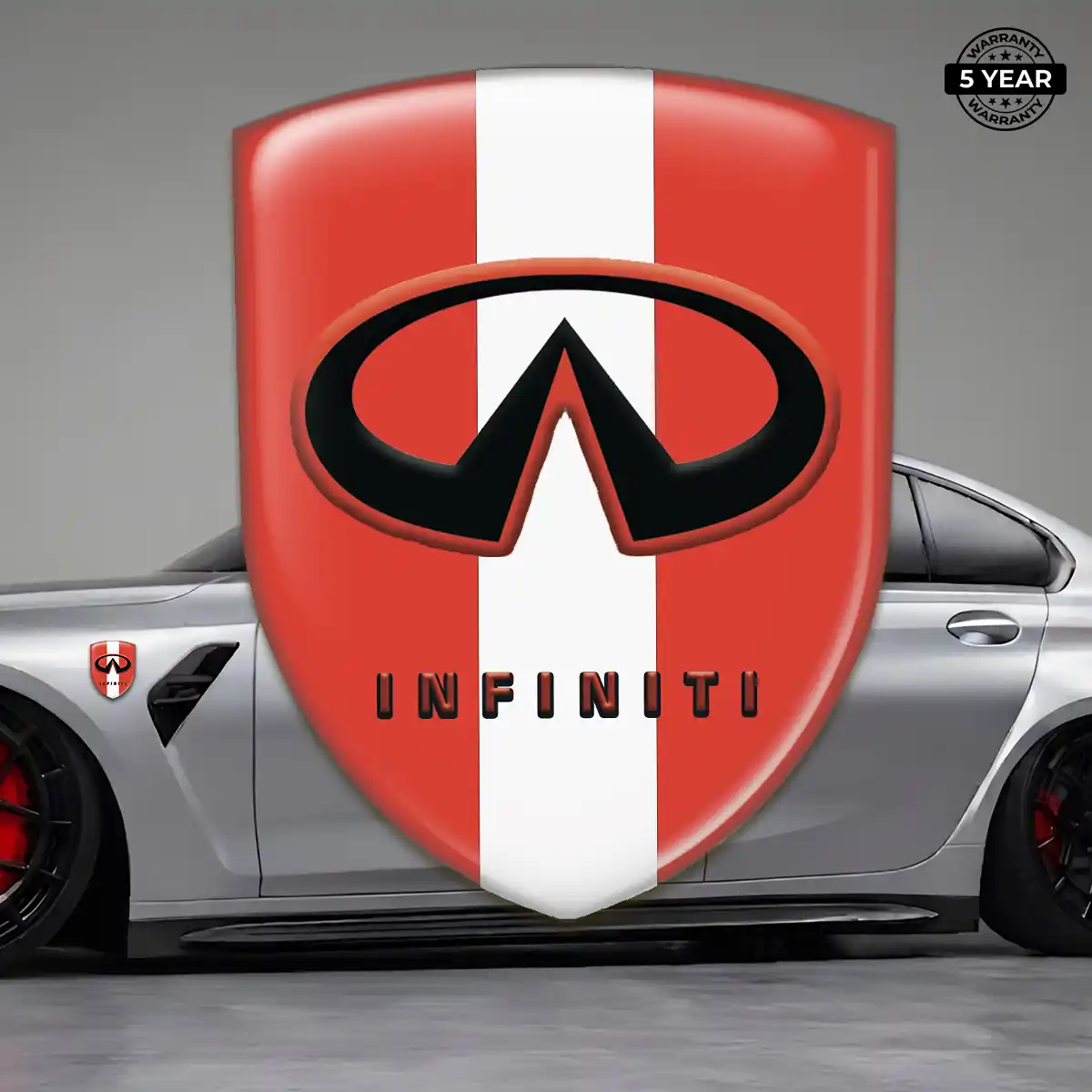 Infiniti Self Adhesive Emblem Sticker Signature Grade