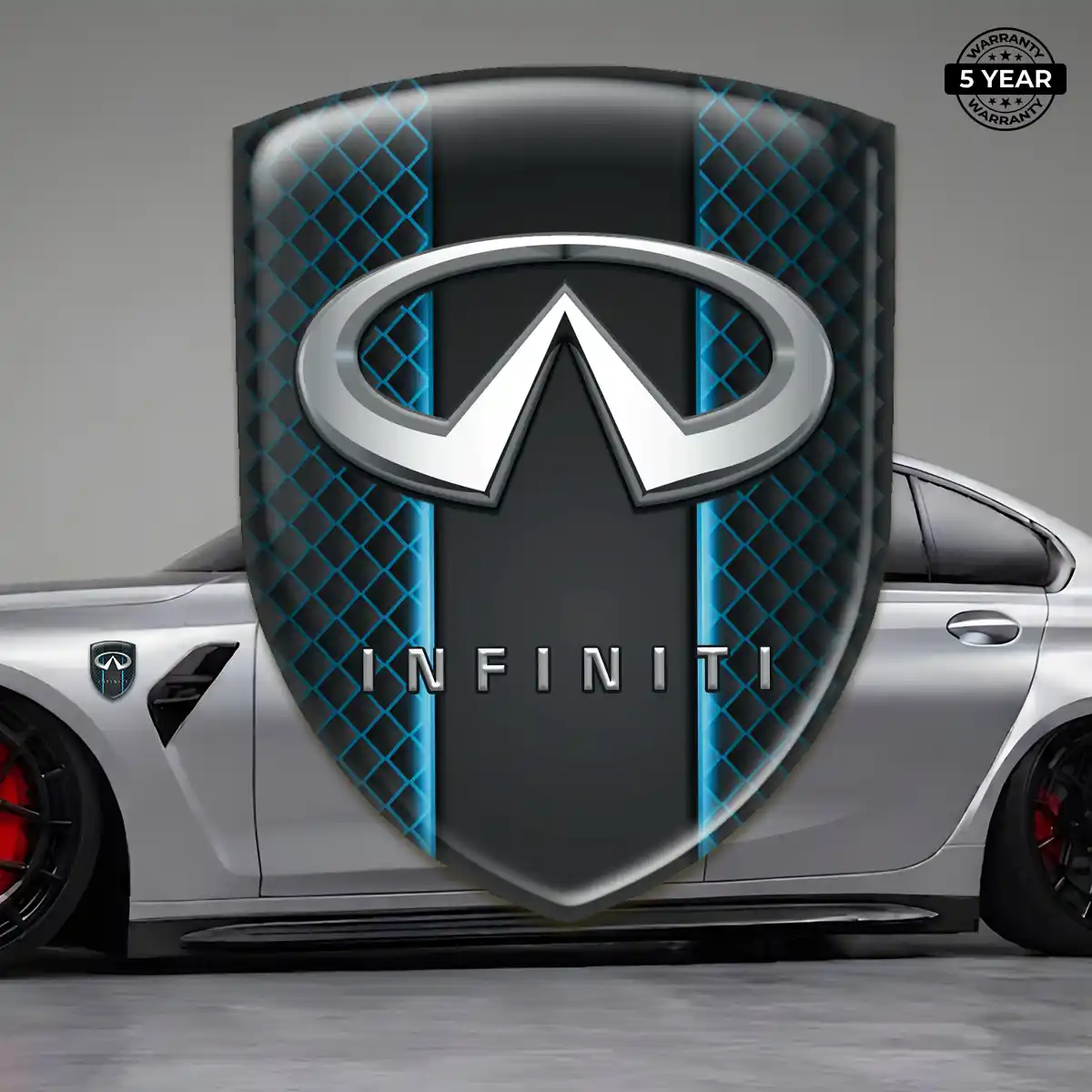 Infiniti Self Adhesive Emblem Sticker Street Tuning