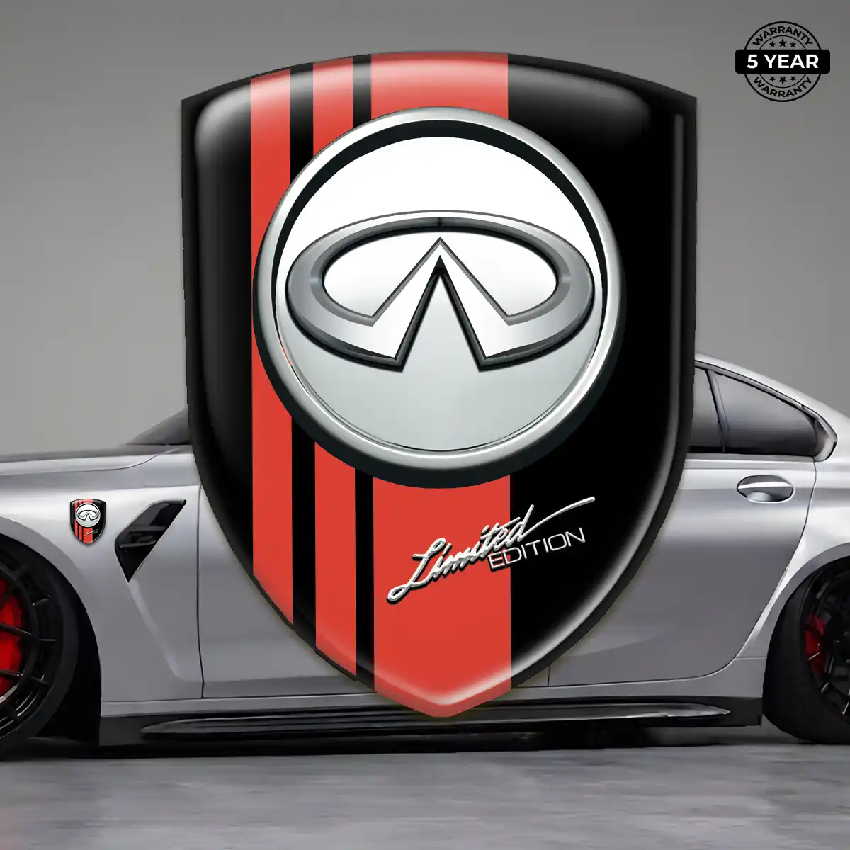 Infiniti Silicone Badge Auto Tuning