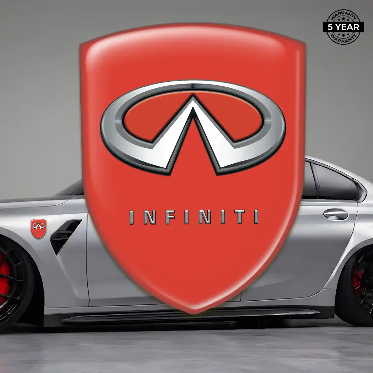 Infiniti Silicone Badge Elite Edition