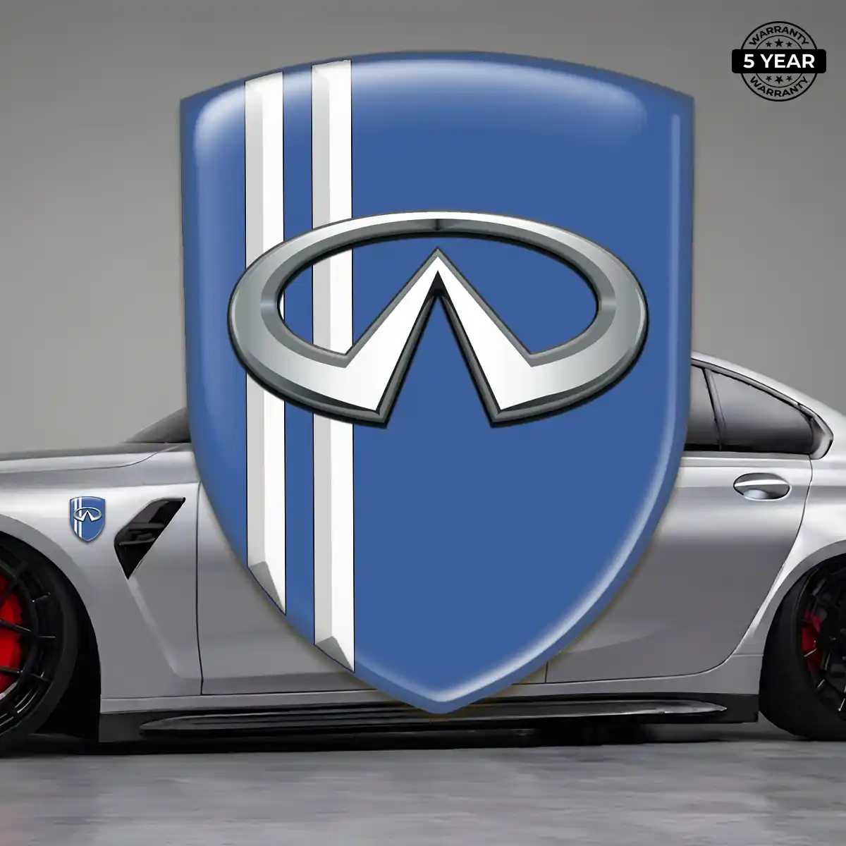 Infiniti Silicone Badge Elite Finish